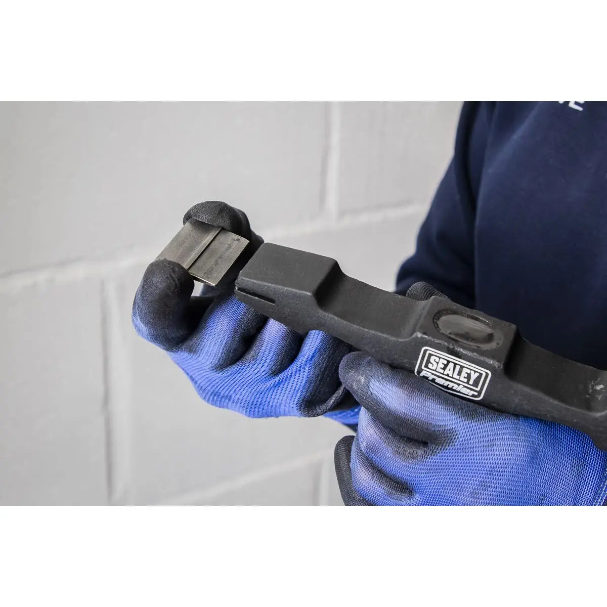 Sealey Premier Double Ended Scutch Hammer with Fibreglass Handle 
