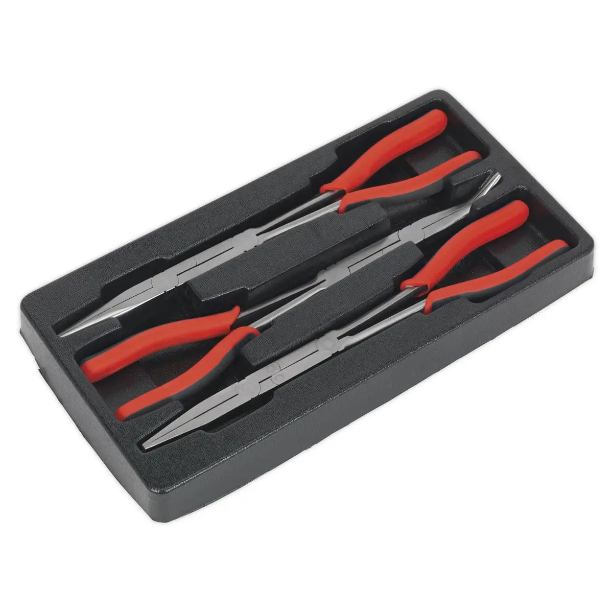 Sealey Premier Double Joint Pliers Set 3pc Long Reach 335mm 