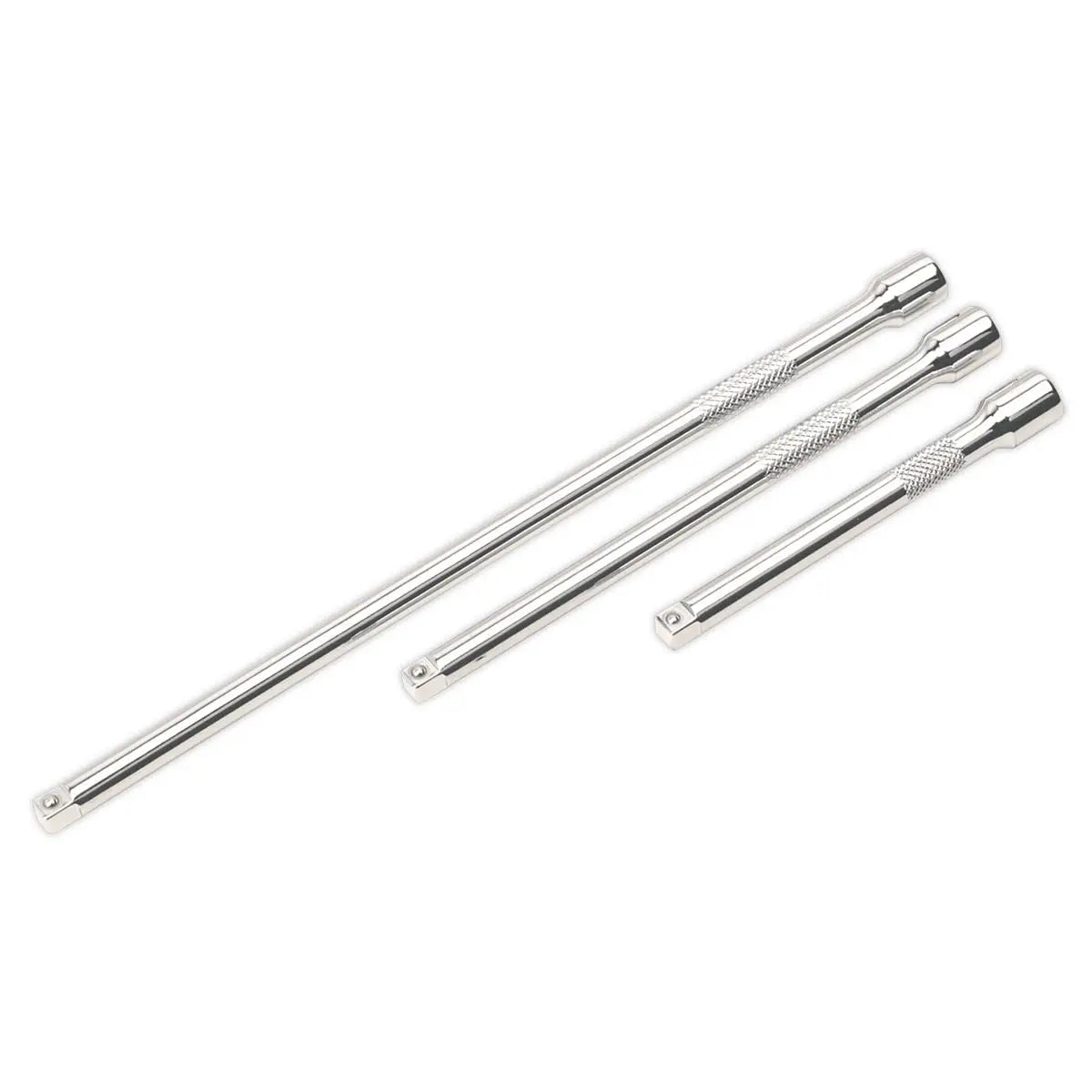 Sealey Premier Extension Bar Set 3pc 1/4"Sq Drive 
