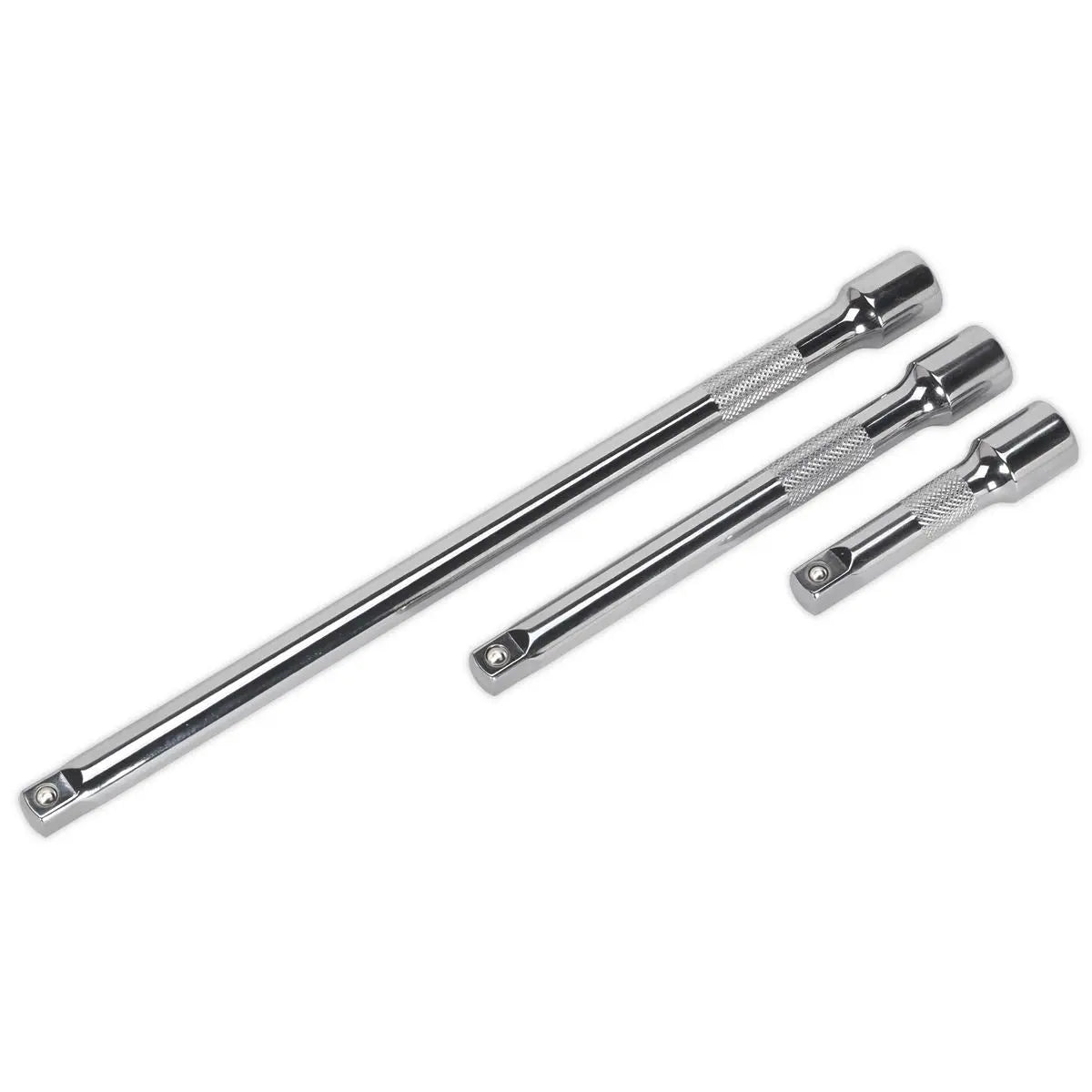Sealey Premier Extension Bar Set 3pc 3/8"Sq Drive 