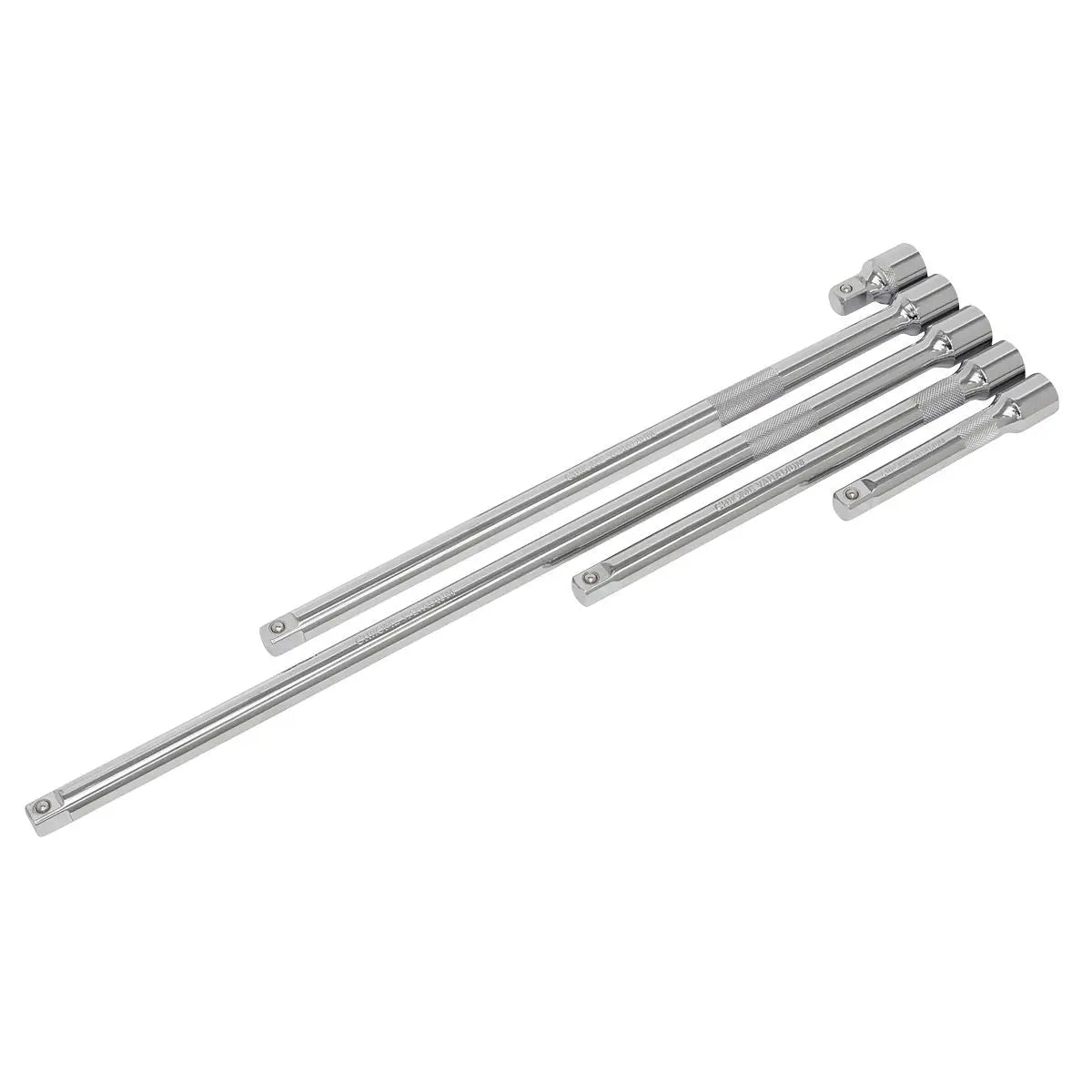 Sealey Premier Extension Bar Set 5pc 1/2"Sq Drive 