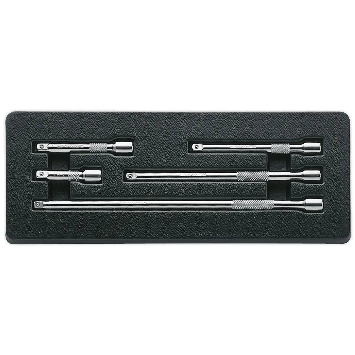Sealey Premier Extension Bar Set 5pc 1/4"Sq Drive 
