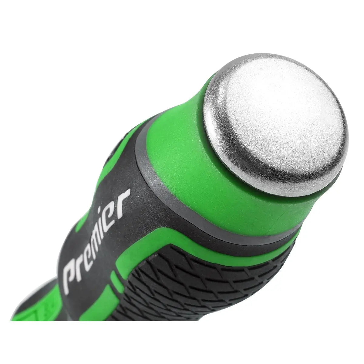 Sealey Premier Extra-Long Hammer-Thru Screwdriver Set Hi-Vis Green 450mm 3pc 