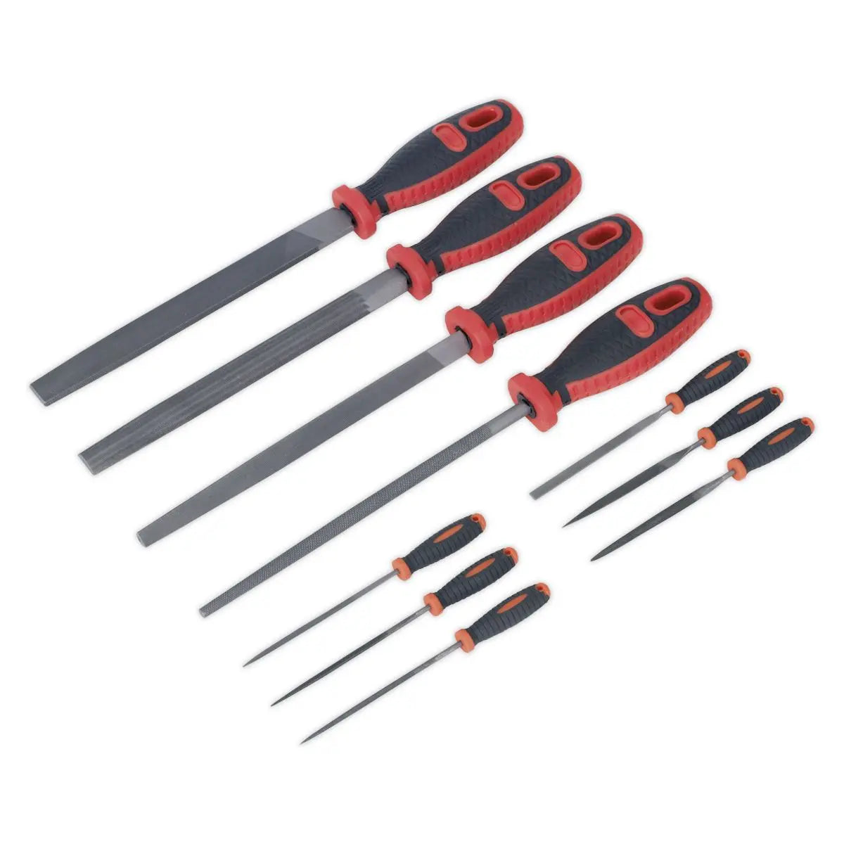 Sealey Premier File Set 10pc Engineer's & Needle 