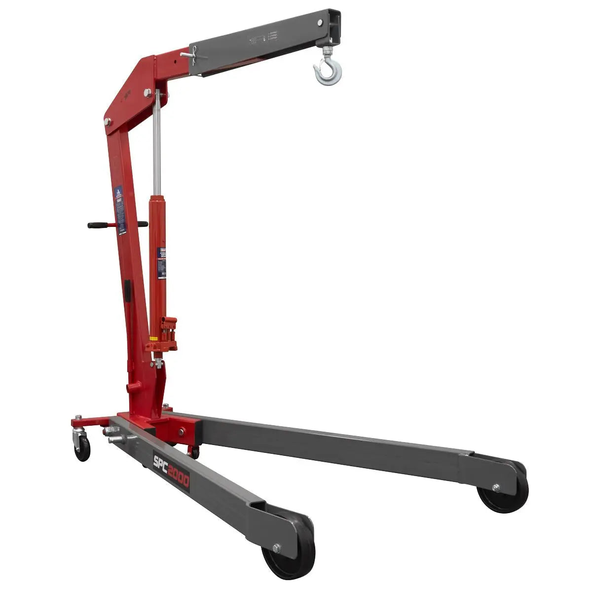 Sealey Premier Folding Engine Crane 2 Tonne  White Rose Tools