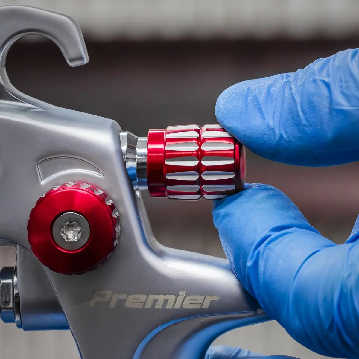 Sealey Premier HVLP Gravity Feed Spray Gun - 1.3mm Set-Up 