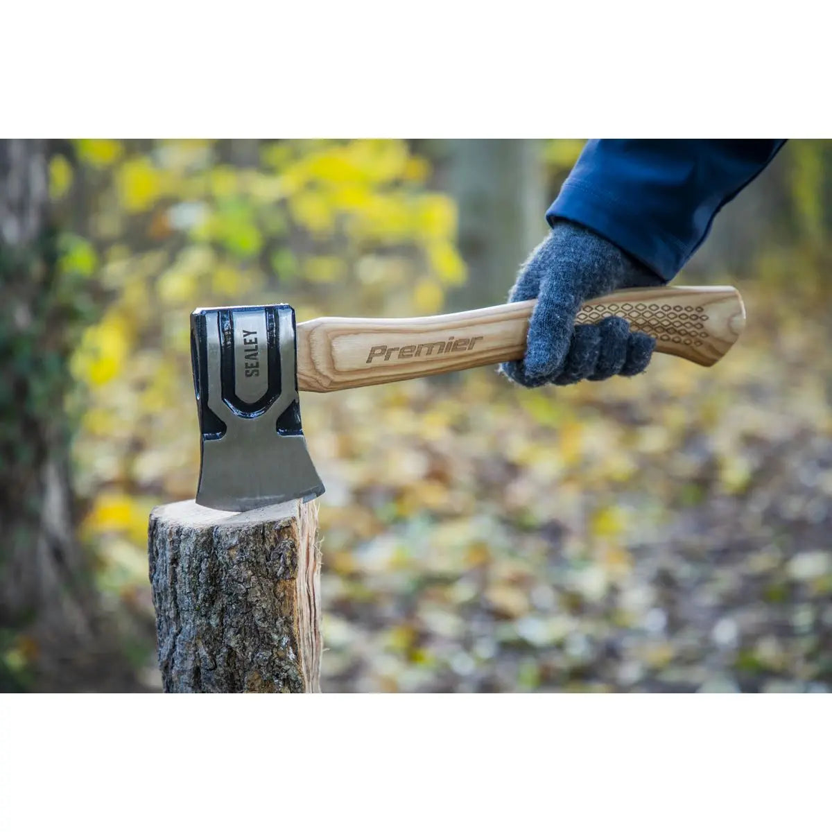 Sealey Premier Hand Axe 1.5lb Hickory Shaft 