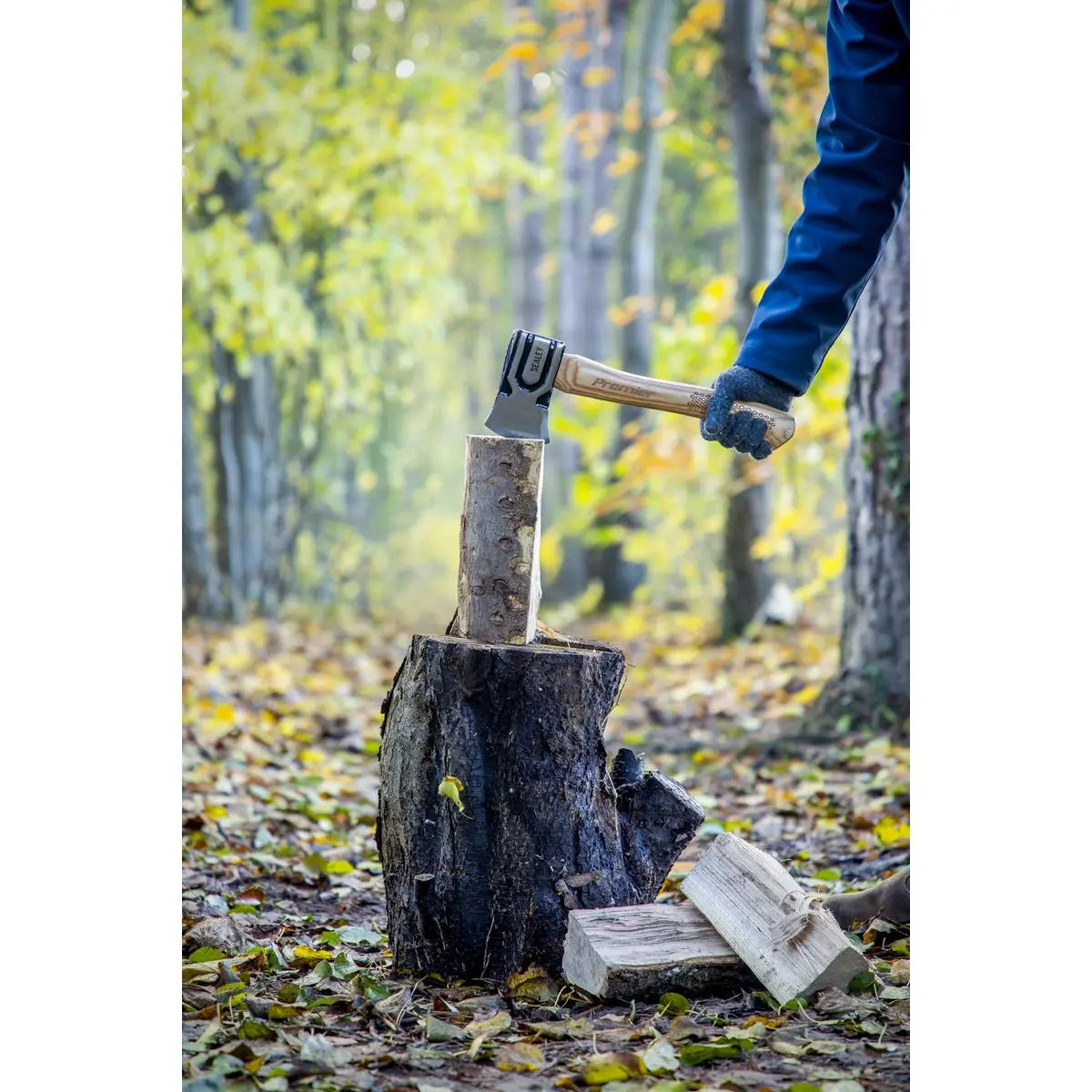Sealey Premier Hand Axe 1.5lb Hickory Shaft 