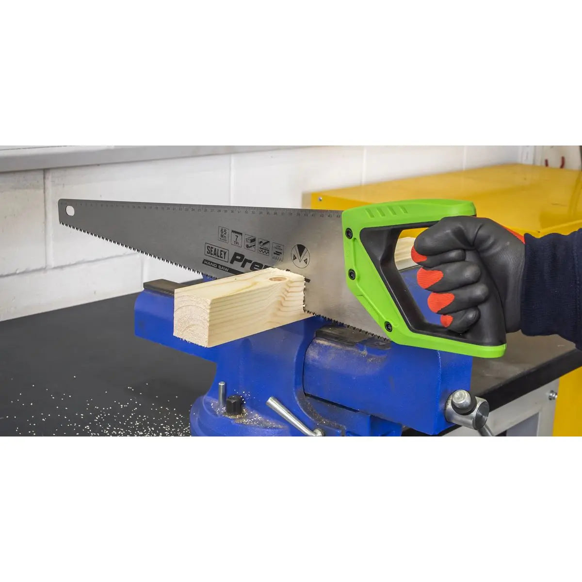 Sealey Premier Hand Saw 550mm 7tpi  White Rose Tools