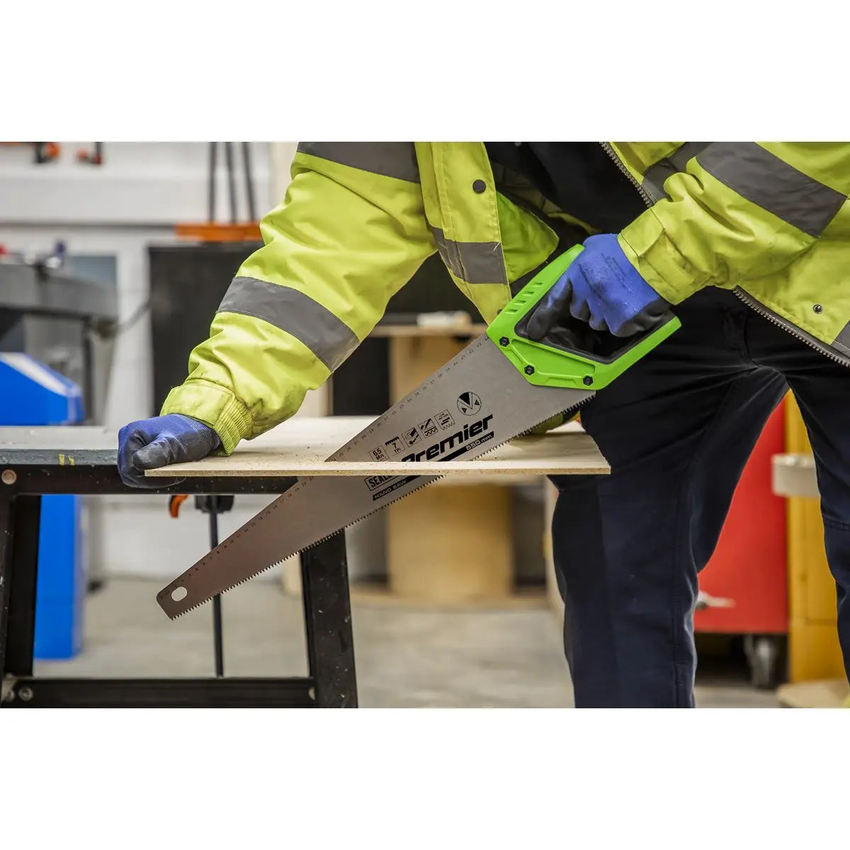 Sealey Premier Hand Saw 550mm 7tpi  White Rose Tools