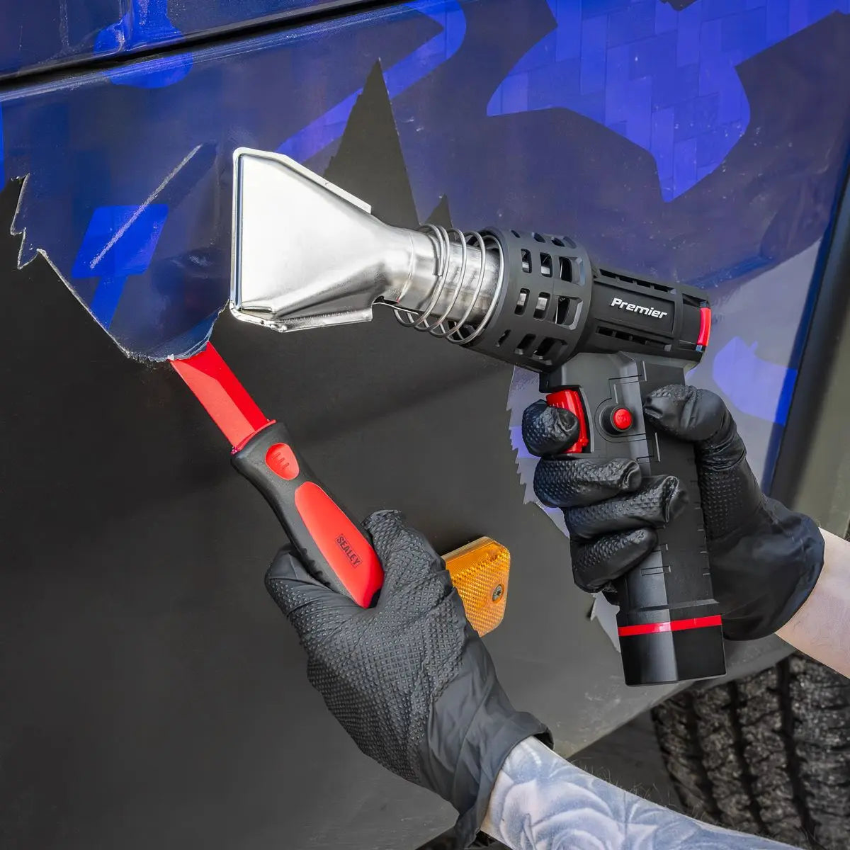 Sealey Premier Heat Gun Butane  White Rose Tools