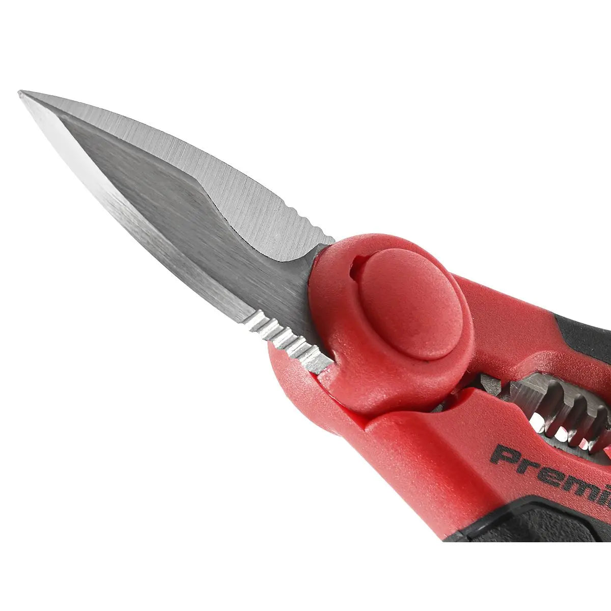 Sealey Premier Heavy-Duty Electrician's Shears 160mm  White Rose Tools