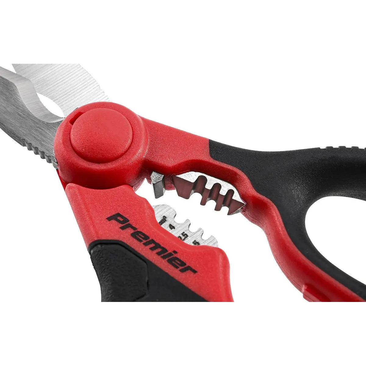 Sealey Premier Heavy-Duty Electrician's Shears 160mm  White Rose Tools