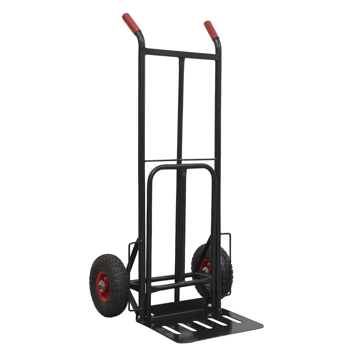 Sealey Premier Heavy-Duty Sack Truck with PU Tyres 300kg Capacity 