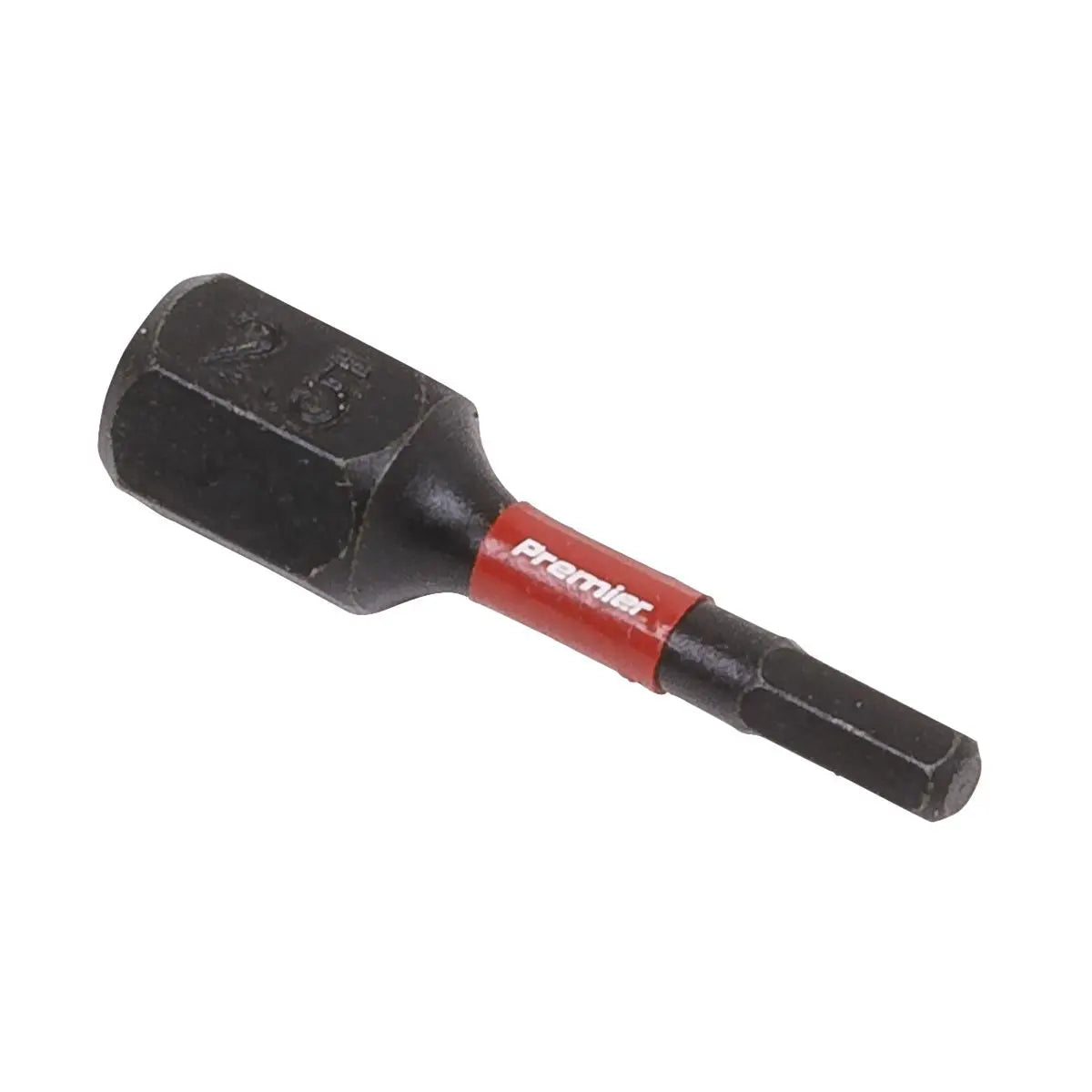 Sealey Premier Hex 2.5mm Impact Power Tool Bits 25mm - 3pc 