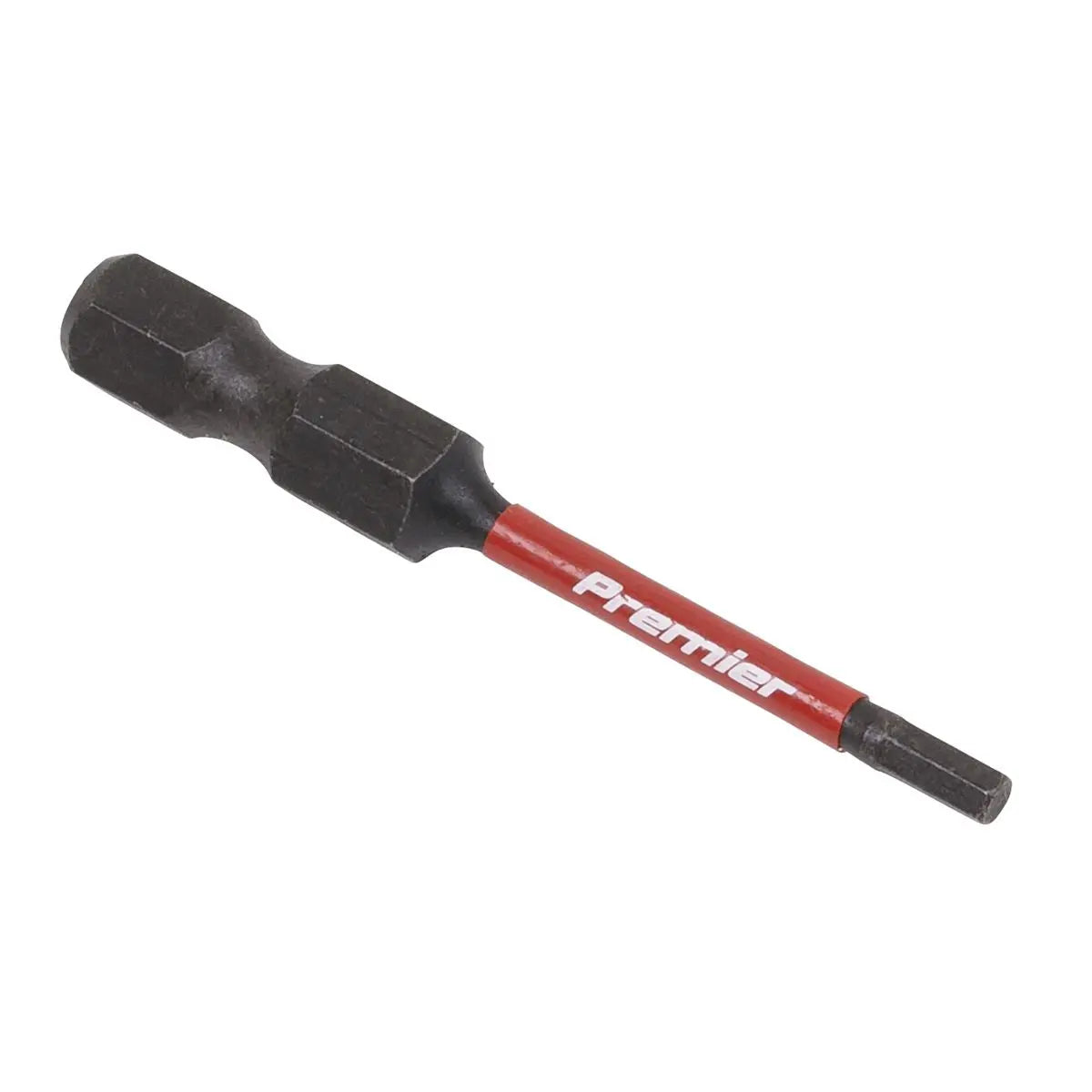 Sealey Premier Hex 2.5mm Impact Power Tool Bits 50mm - 3pc 