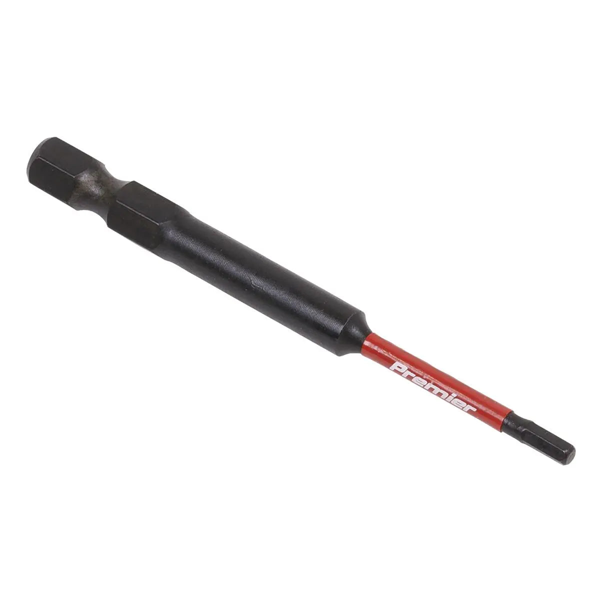 Sealey Premier Hex 2.5mm Impact Power Tool Bits 75mm - 3pc 