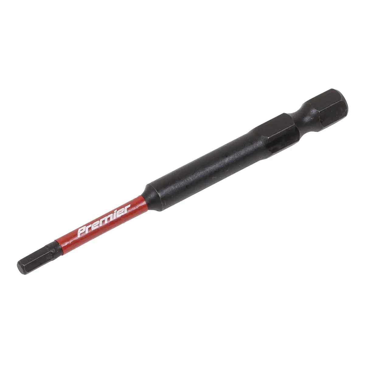 Sealey Premier Hex 3mm Impact Power Tool Bits 75mm - 3pc 