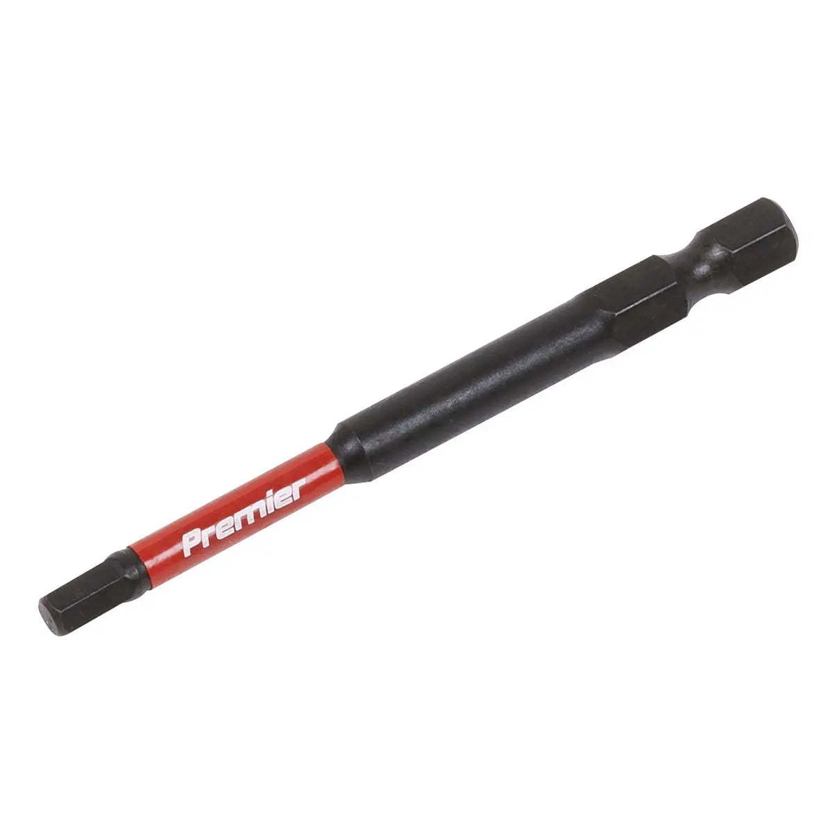 Sealey Premier Hex 4mm Impact Power Tool Bits 75mm - 3pc 