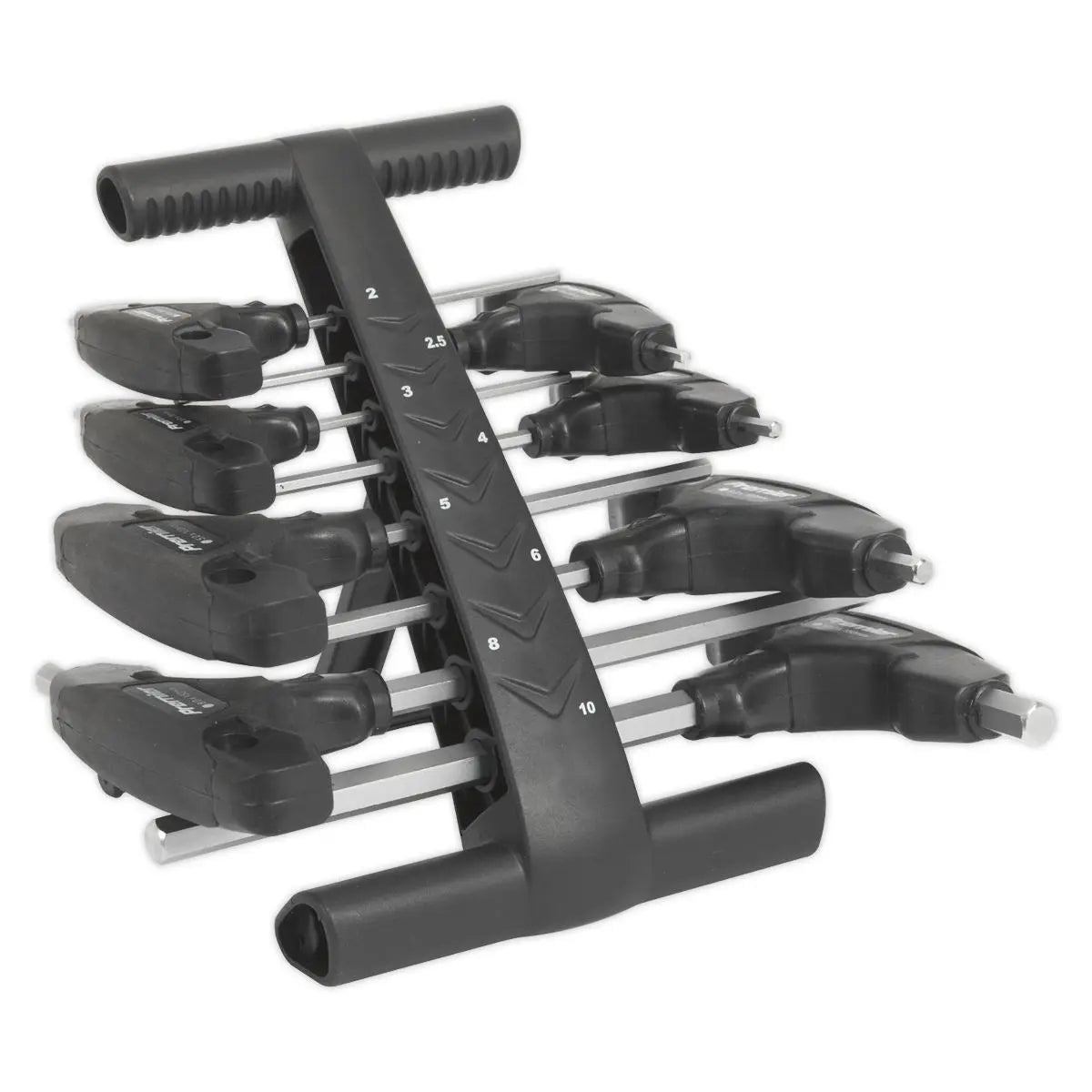 Sealey Premier Hex Key Set 8pc T-Handle Metric 