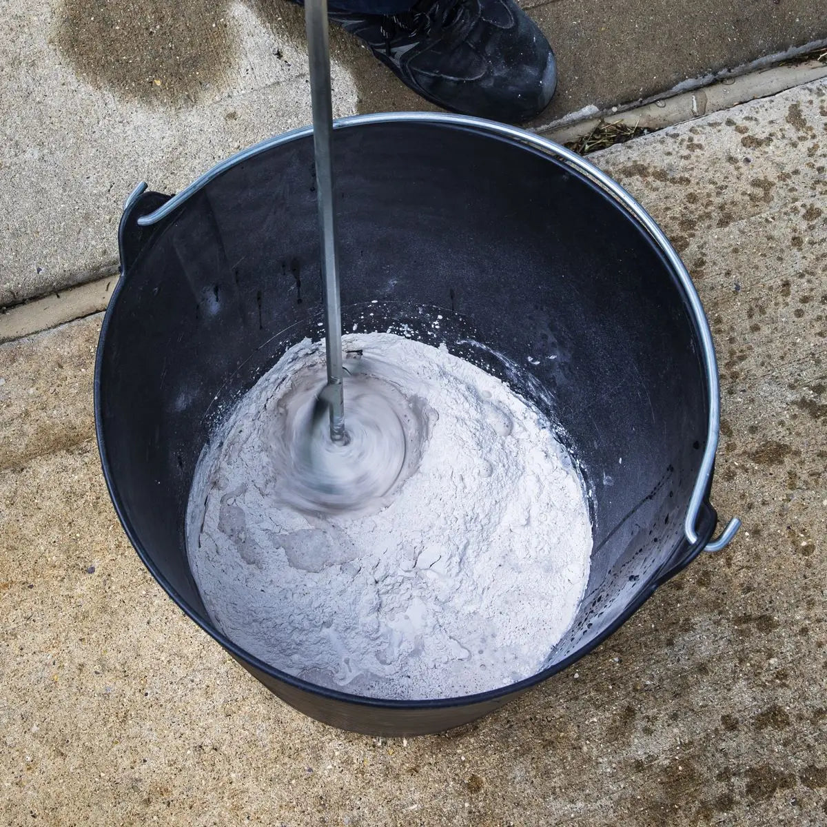 Sealey Premier Hex Shank Mixer Paddle 100 x 600mm  White Rose Tools