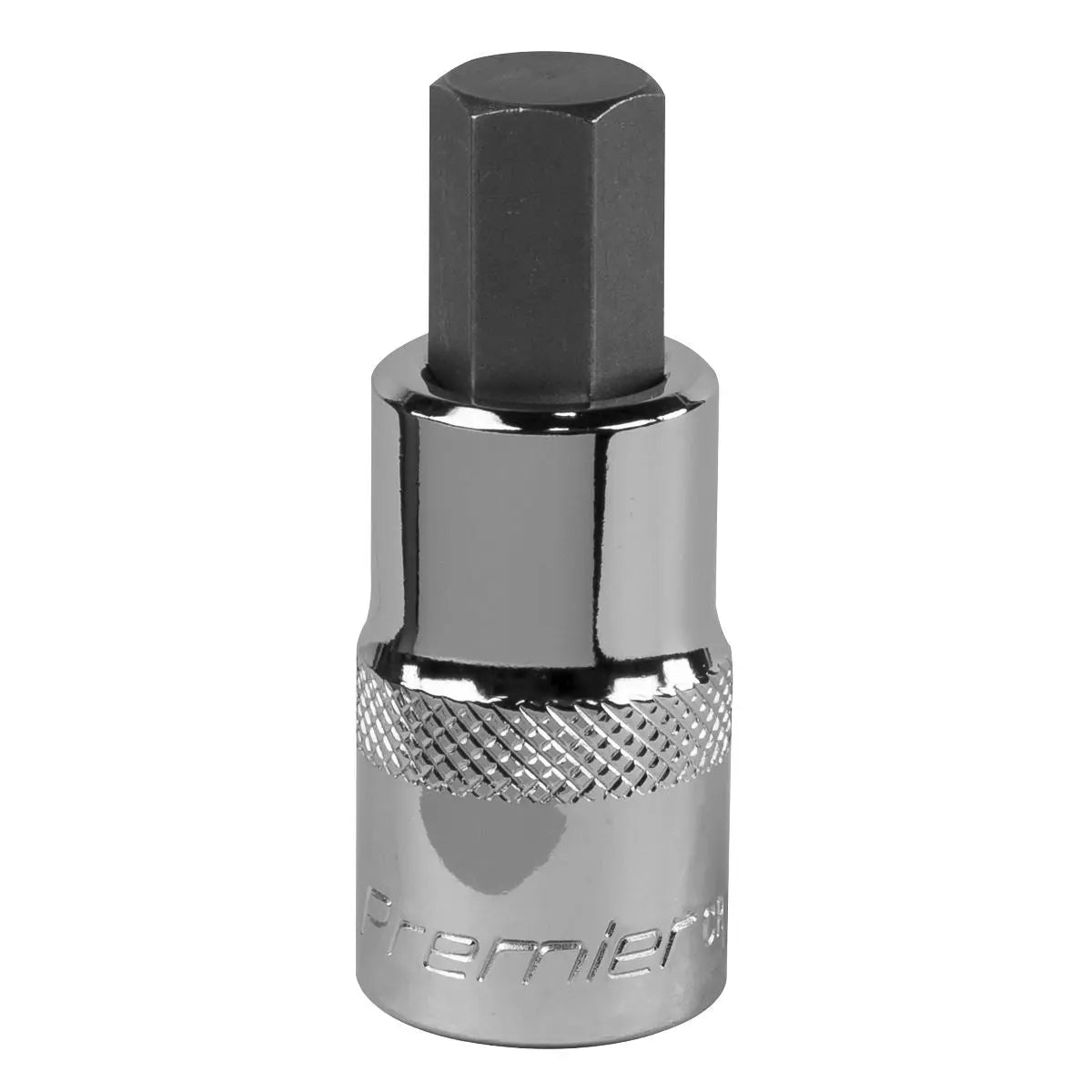 Sealey Premier Hex Socket Bit 12mm 1/2"Sq Drive 