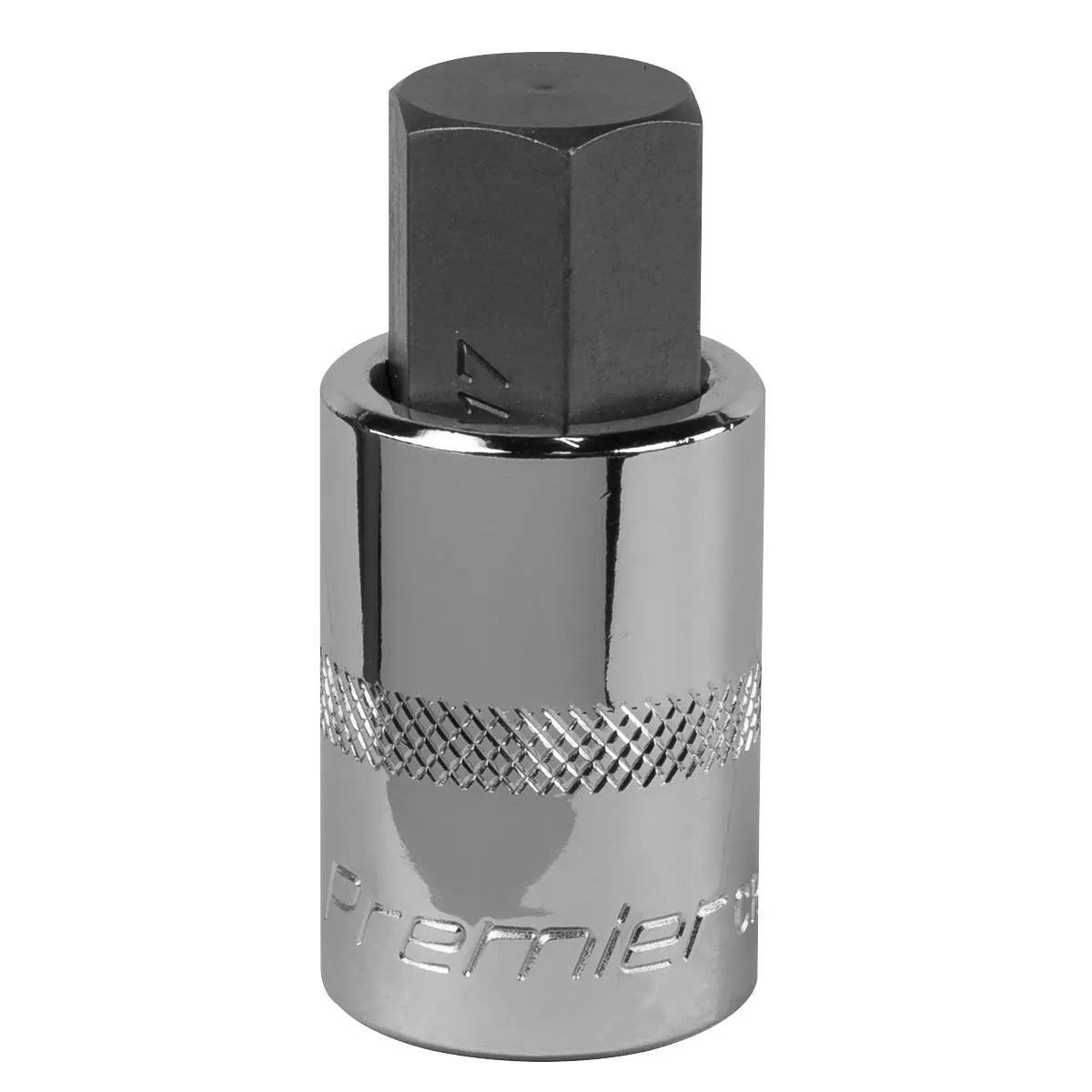 Sealey Premier Hex Socket Bit 17mm 1/2"Sq Drive 
