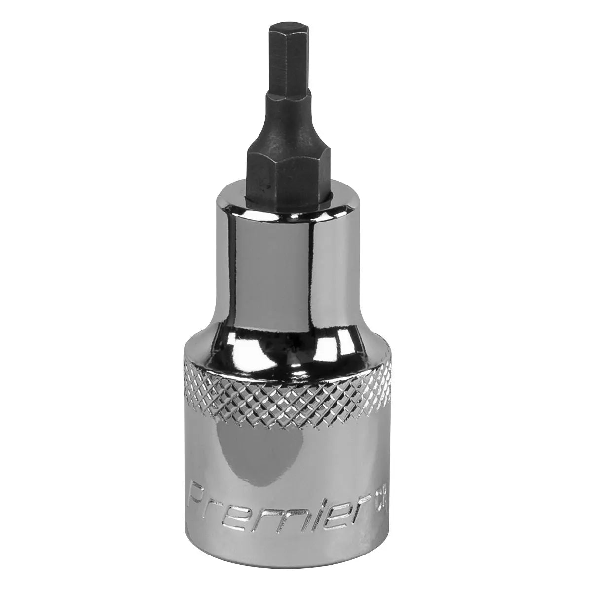 Sealey Premier Hex Socket Bit 4mm 1/2"Sq Drive 