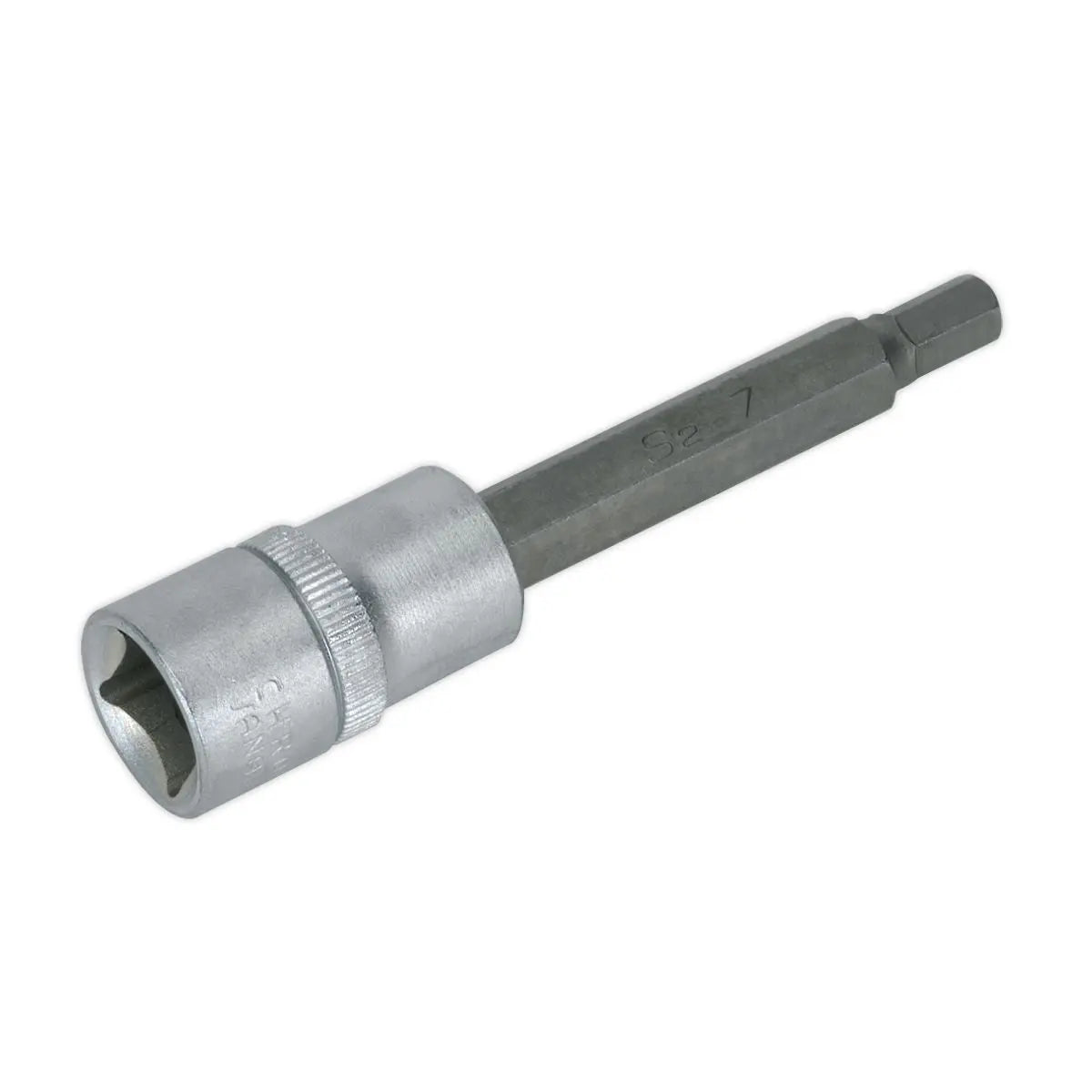 Sealey Premier Hex Socket Bit 7mm Long 1/2"Sq Drive 