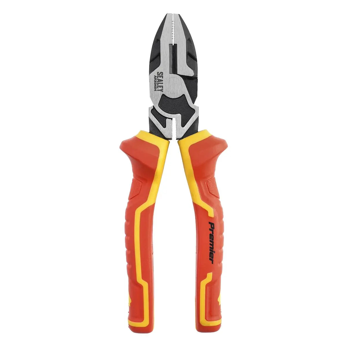 Sealey Premier High Leverage Combination Pliers 175mm - VDE Approved  White Rose Tools