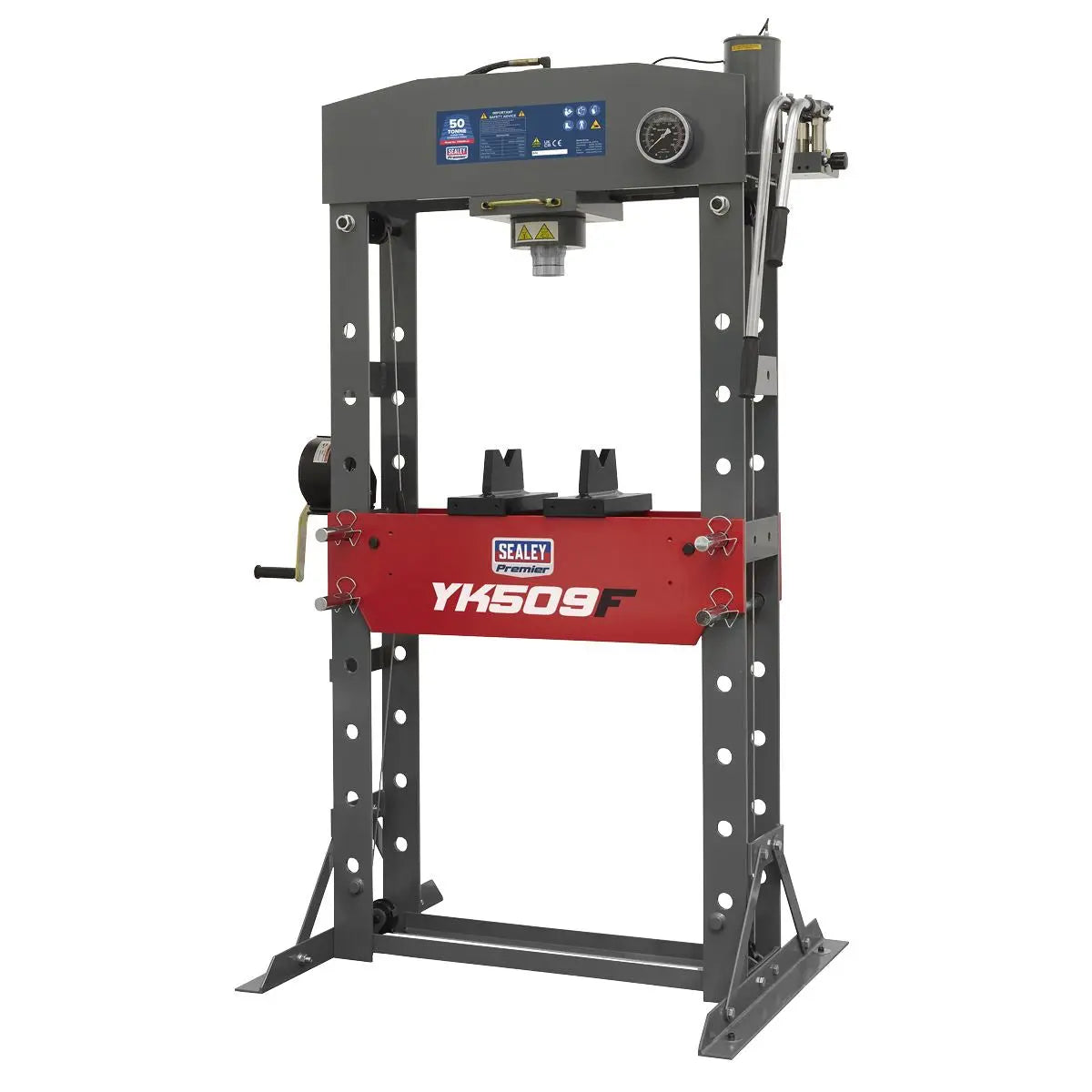 Sealey Premier Hydraulic Press 50 Tonne Floor Type 