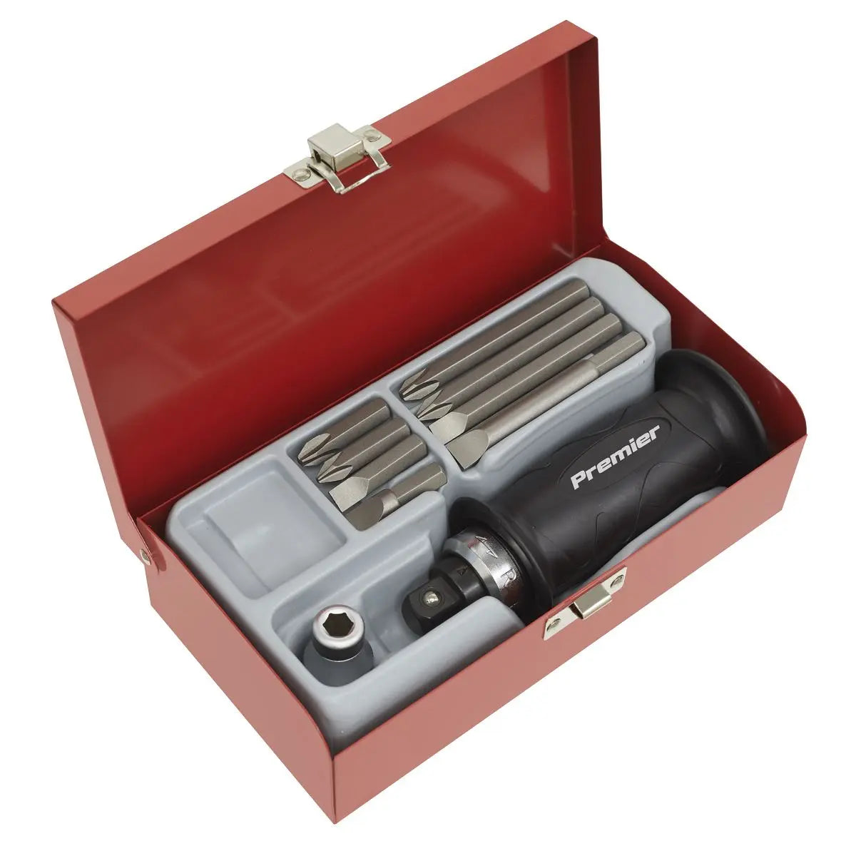 Sealey Premier Impact Driver Set 10pc Protection Grip 