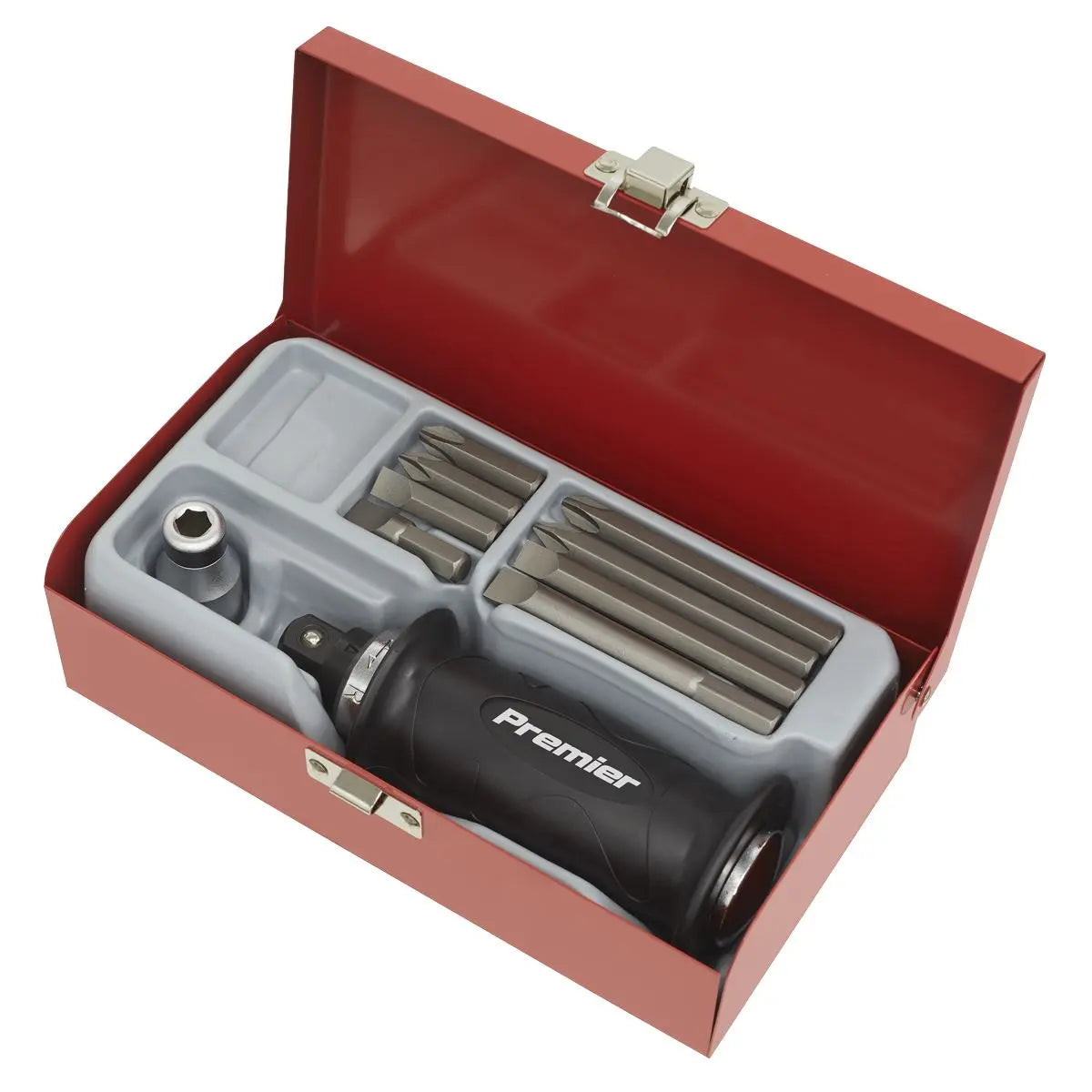 Sealey Premier Impact Driver Set 10pc Protection Grip 