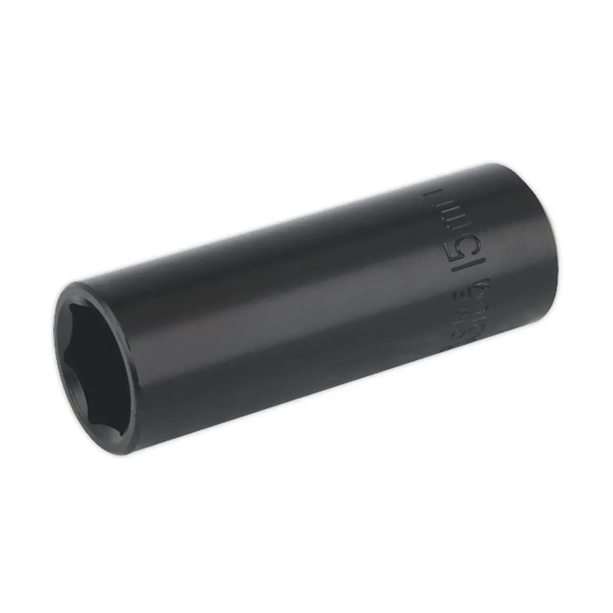 Sealey Premier Impact Socket 15mm Deep 3/8"Sq Drive 