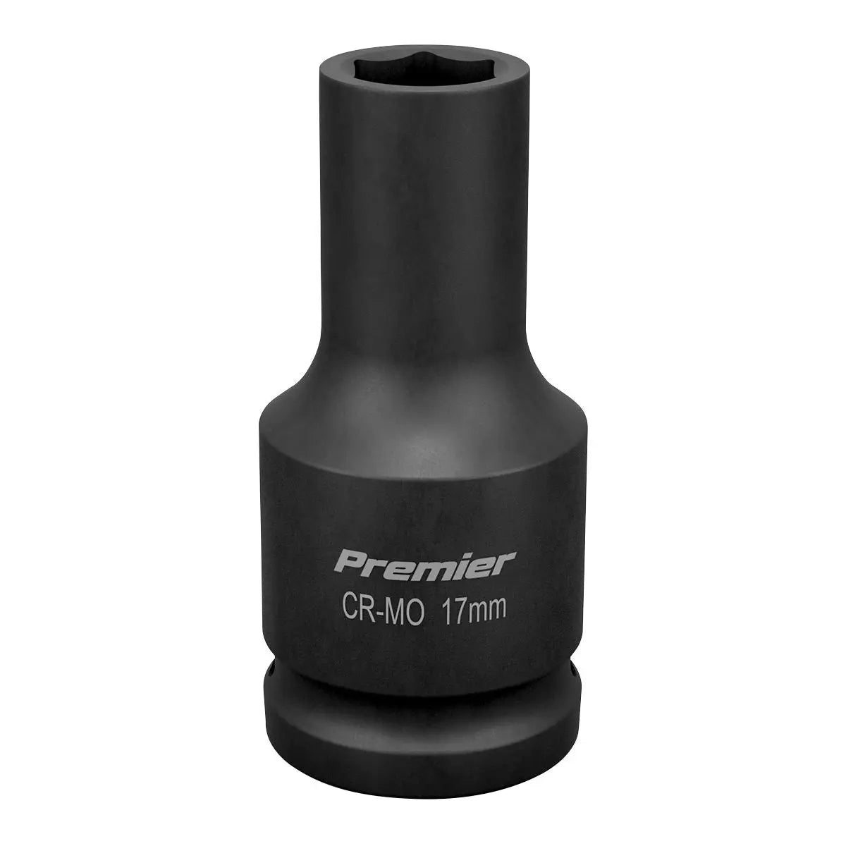 Sealey Premier Impact Socket 17mm Deep 3/4"Sq Drive 