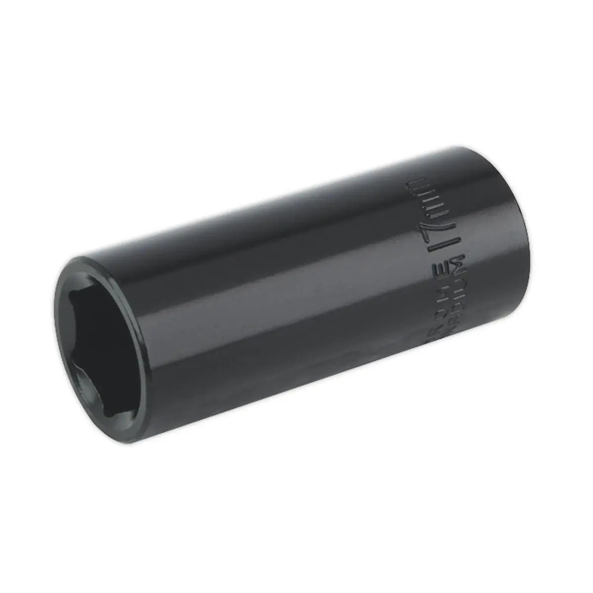 Sealey Premier Impact Socket 17mm Deep 3/8"Sq Drive 