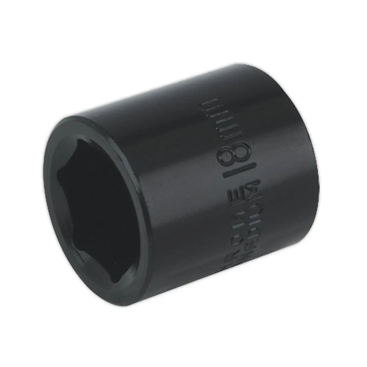 Sealey Premier Impact Socket 18mm 3/8"Sq Drive 
