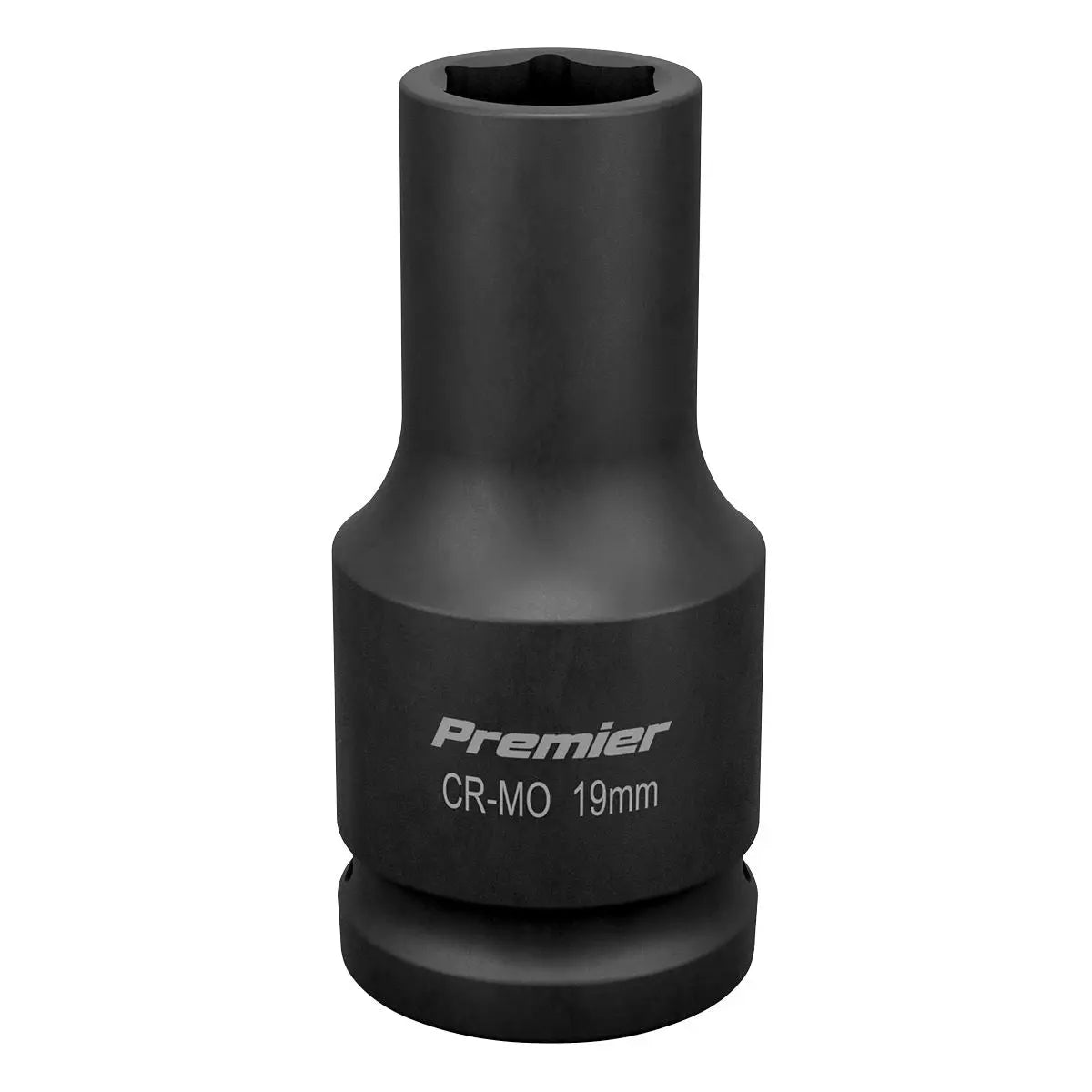 Sealey Premier Impact Socket 19mm Deep 3/4"Sq Drive 