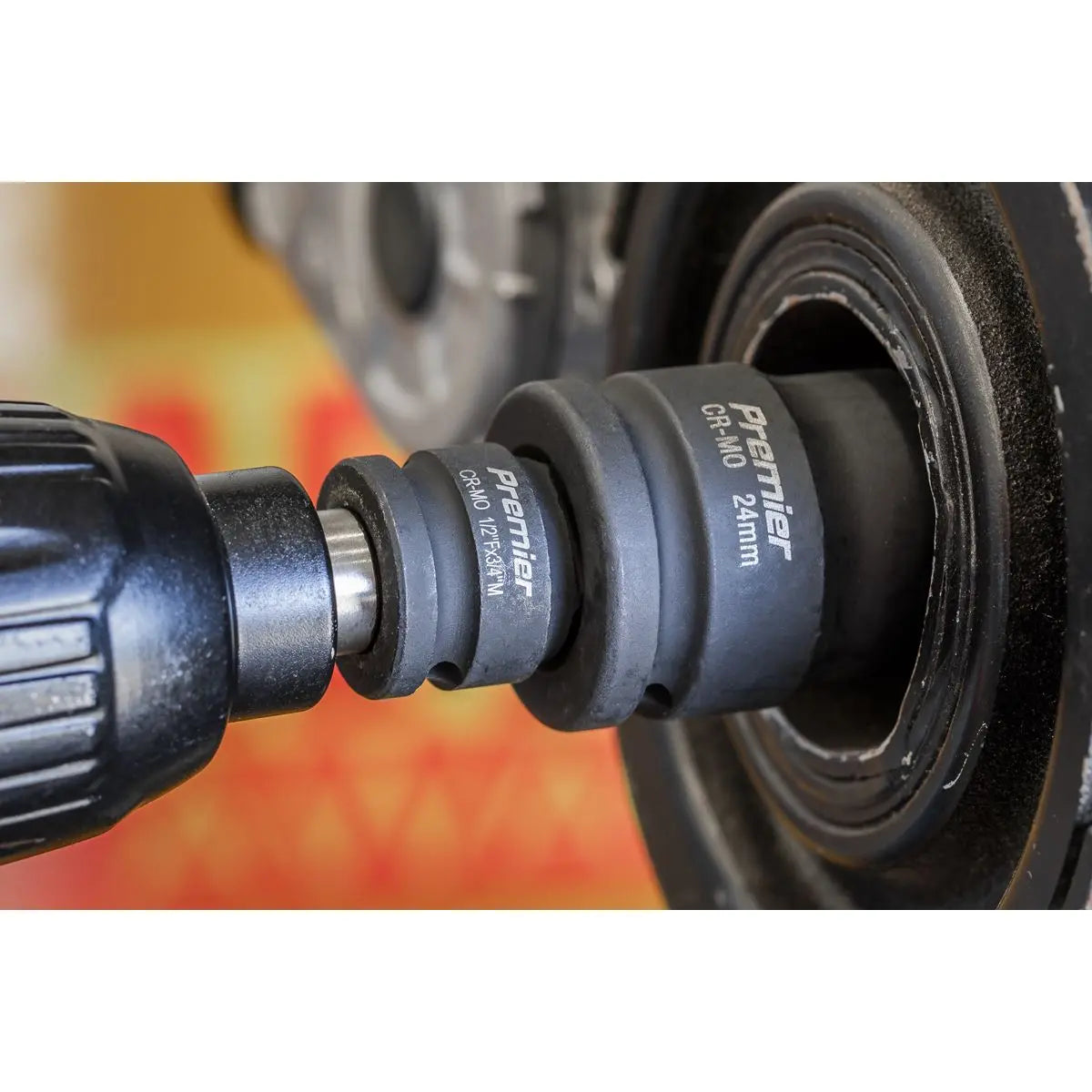 Sealey Premier Impact Socket 24mm 3/4"Sq Drive 