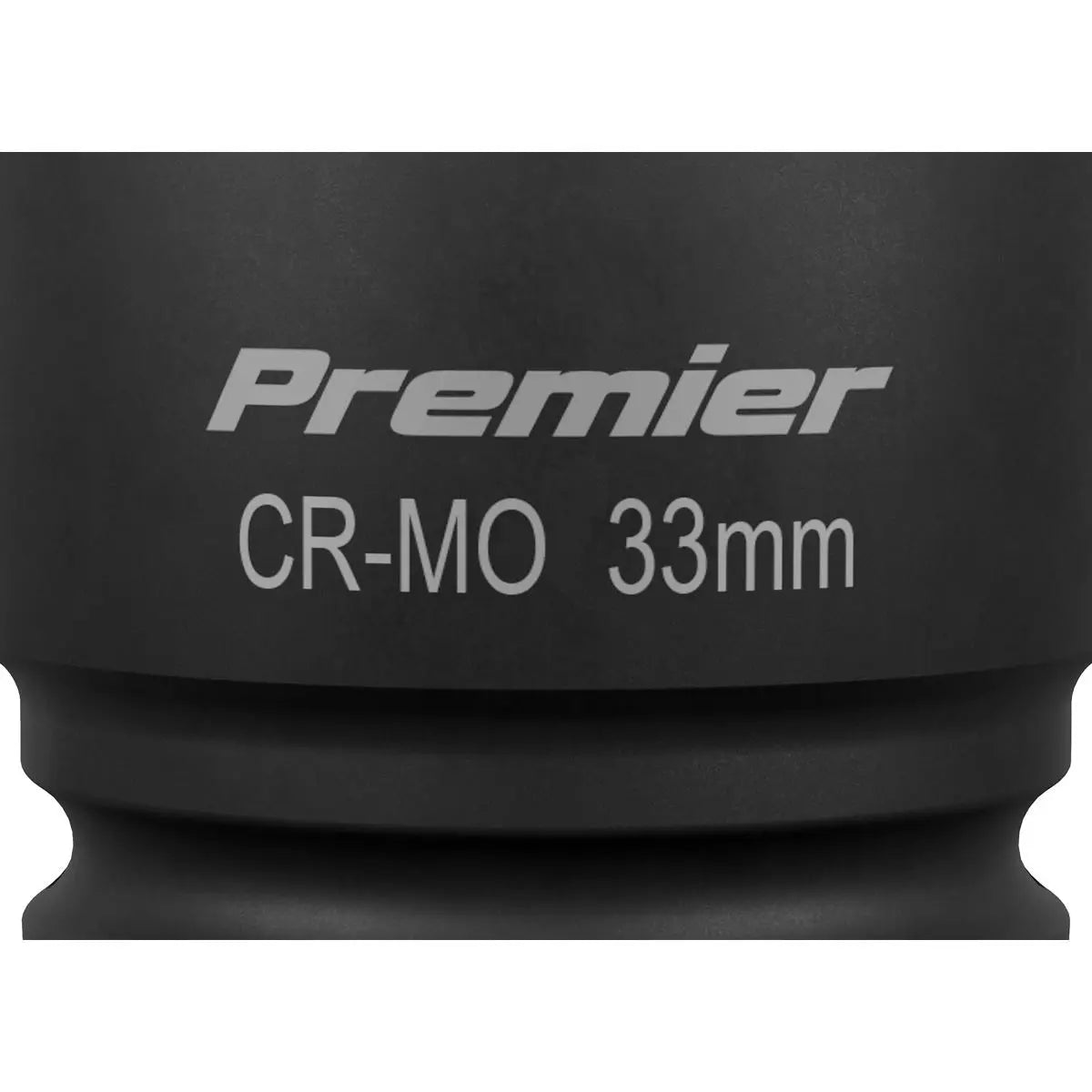 Sealey Premier Impact Socket 33mm 3/4"Sq Drive 