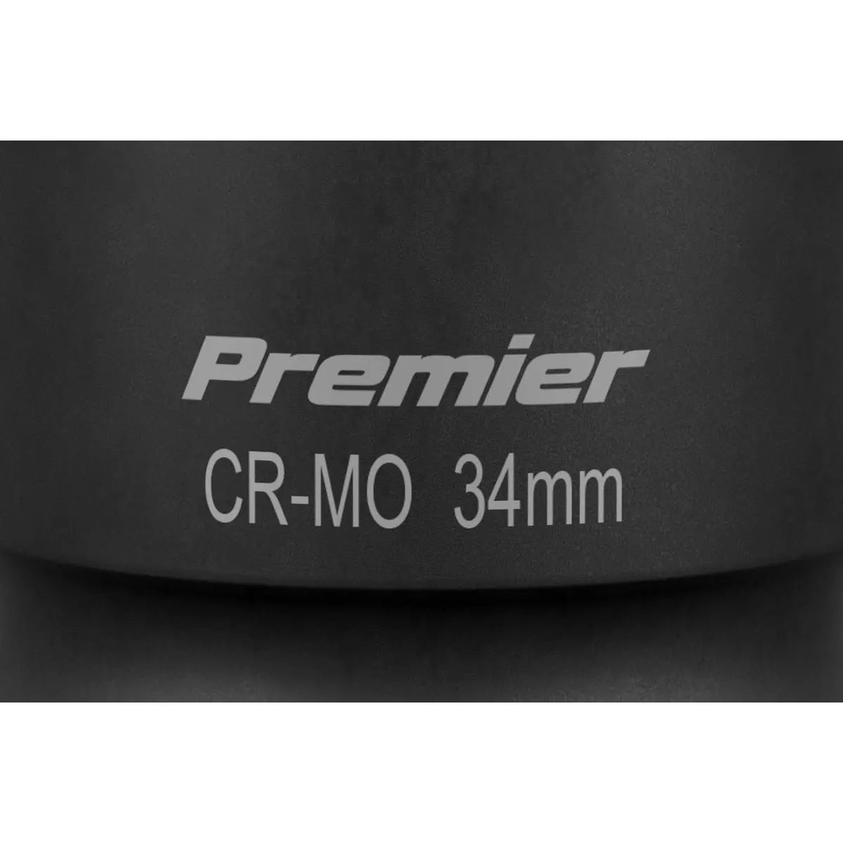 Sealey Premier Impact Socket 34mm 1"Sq Drive 