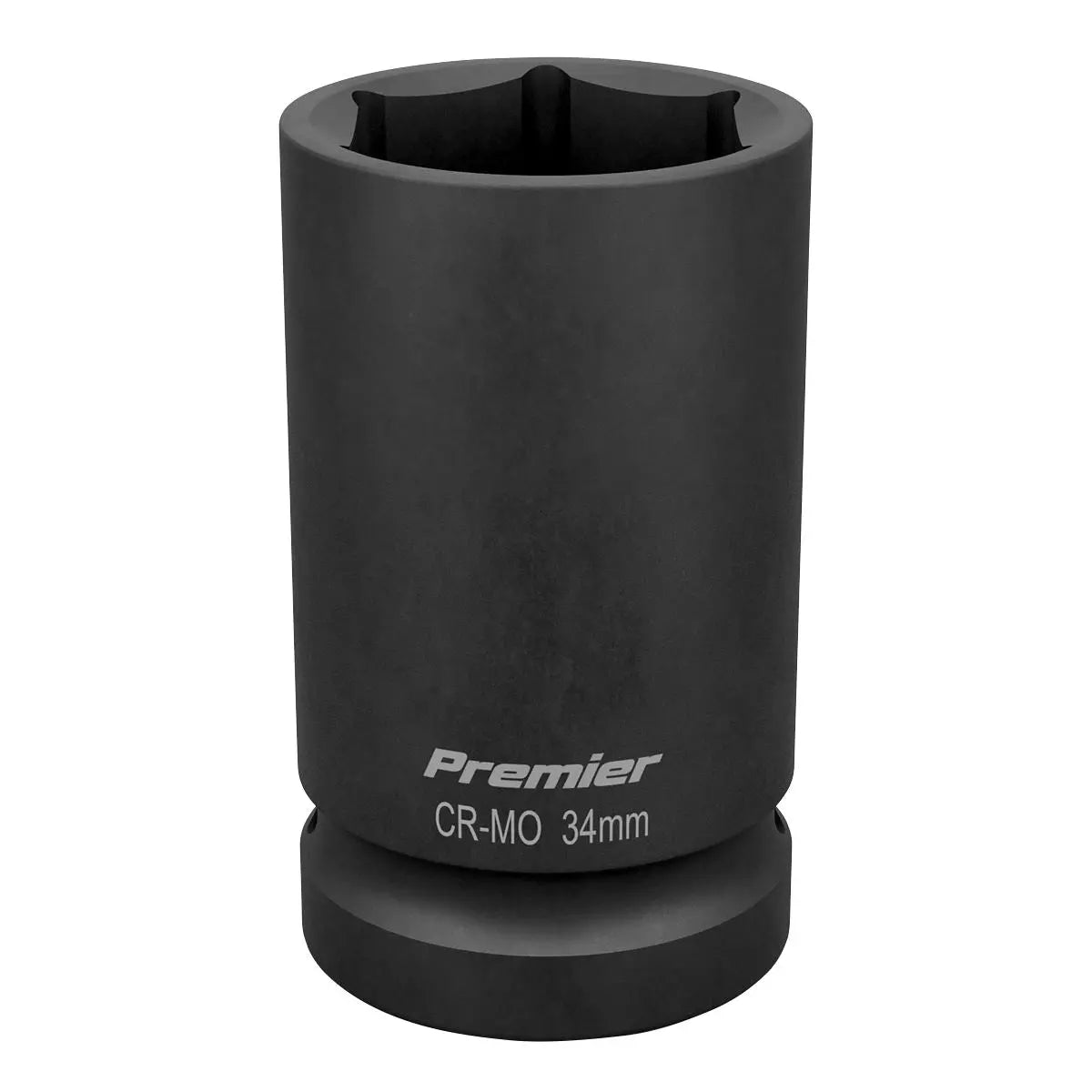 Sealey Premier Impact Socket 34mm Deep 1"Sq Drive 