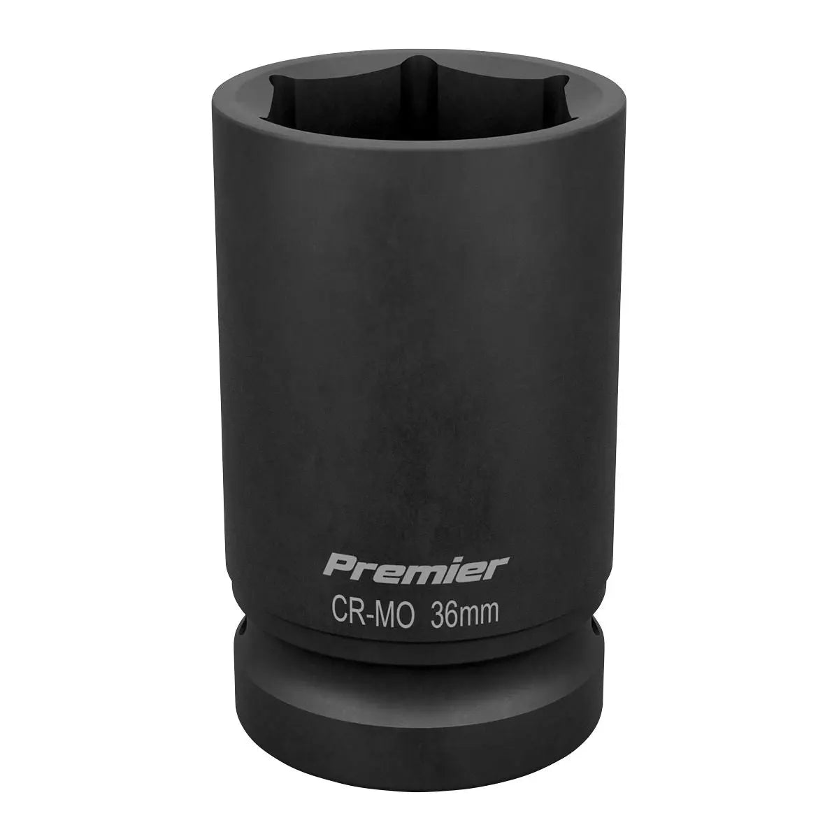 Sealey Premier Impact Socket 36mm Deep 1"Sq Drive 