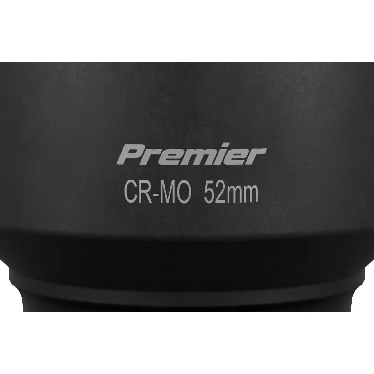 Sealey Premier Impact Socket 52mm Deep 1"Sq Drive 