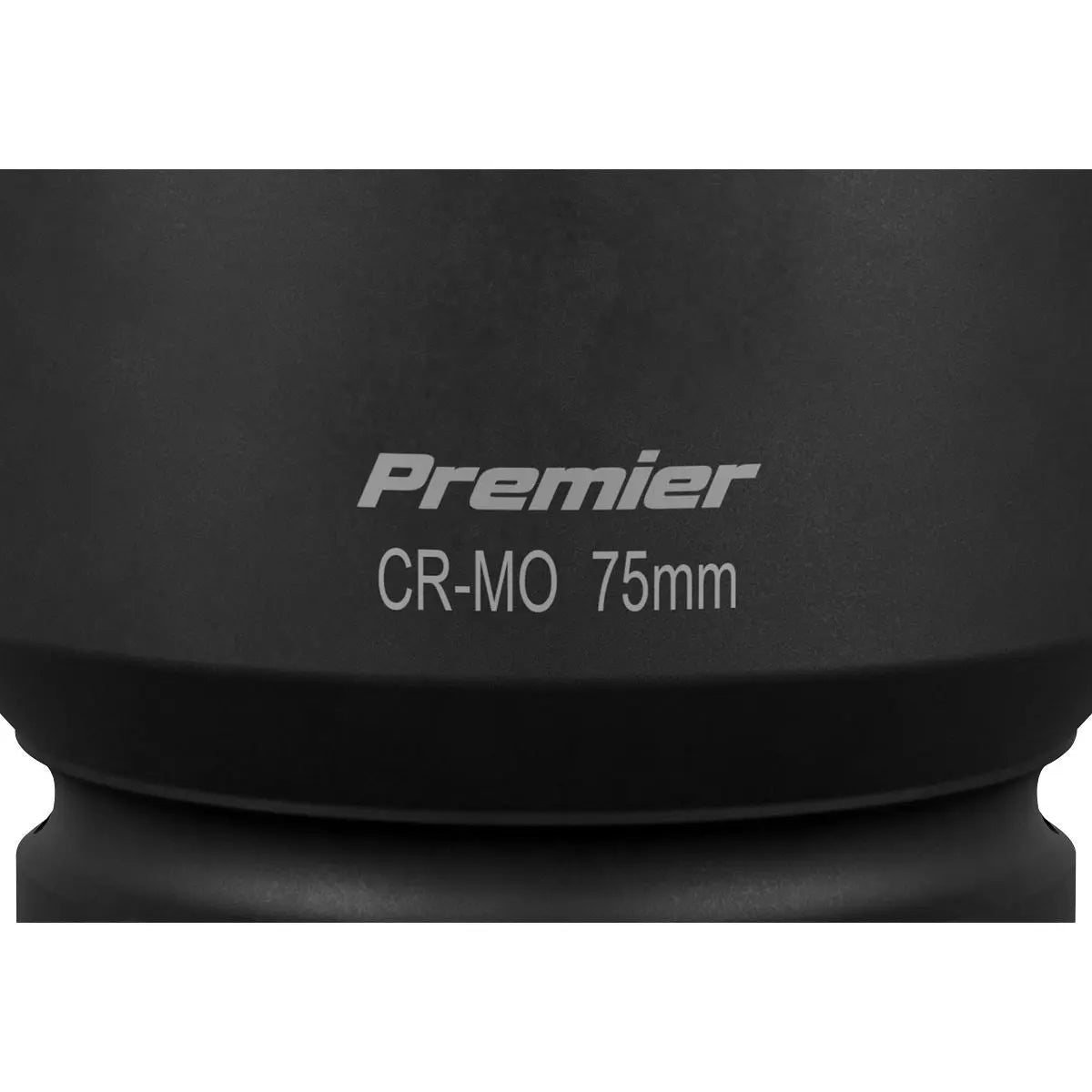 Sealey Premier Impact Socket 75mm 1"Sq Drive 