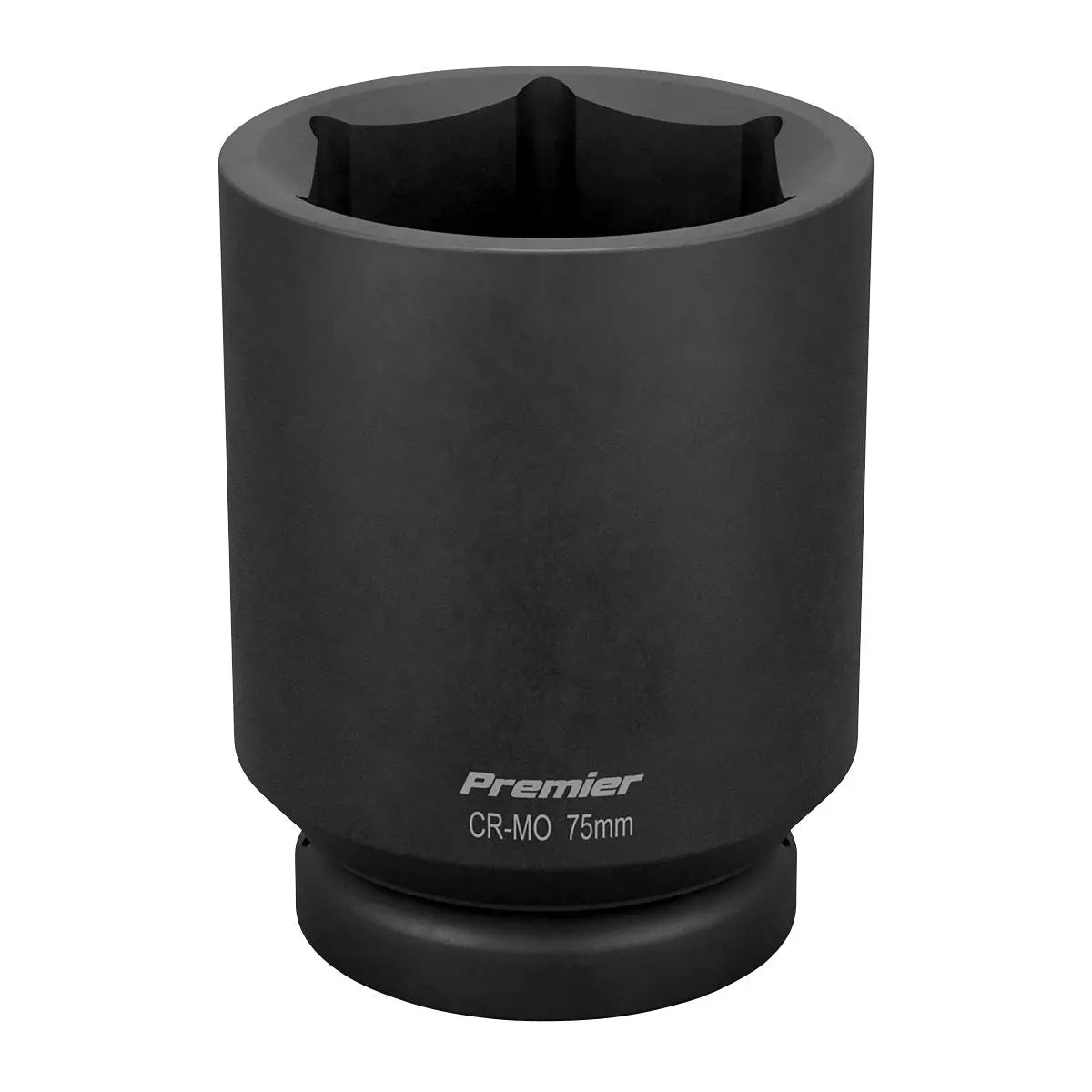 Sealey Premier Impact Socket 75mm Deep 1"Sq Drive 