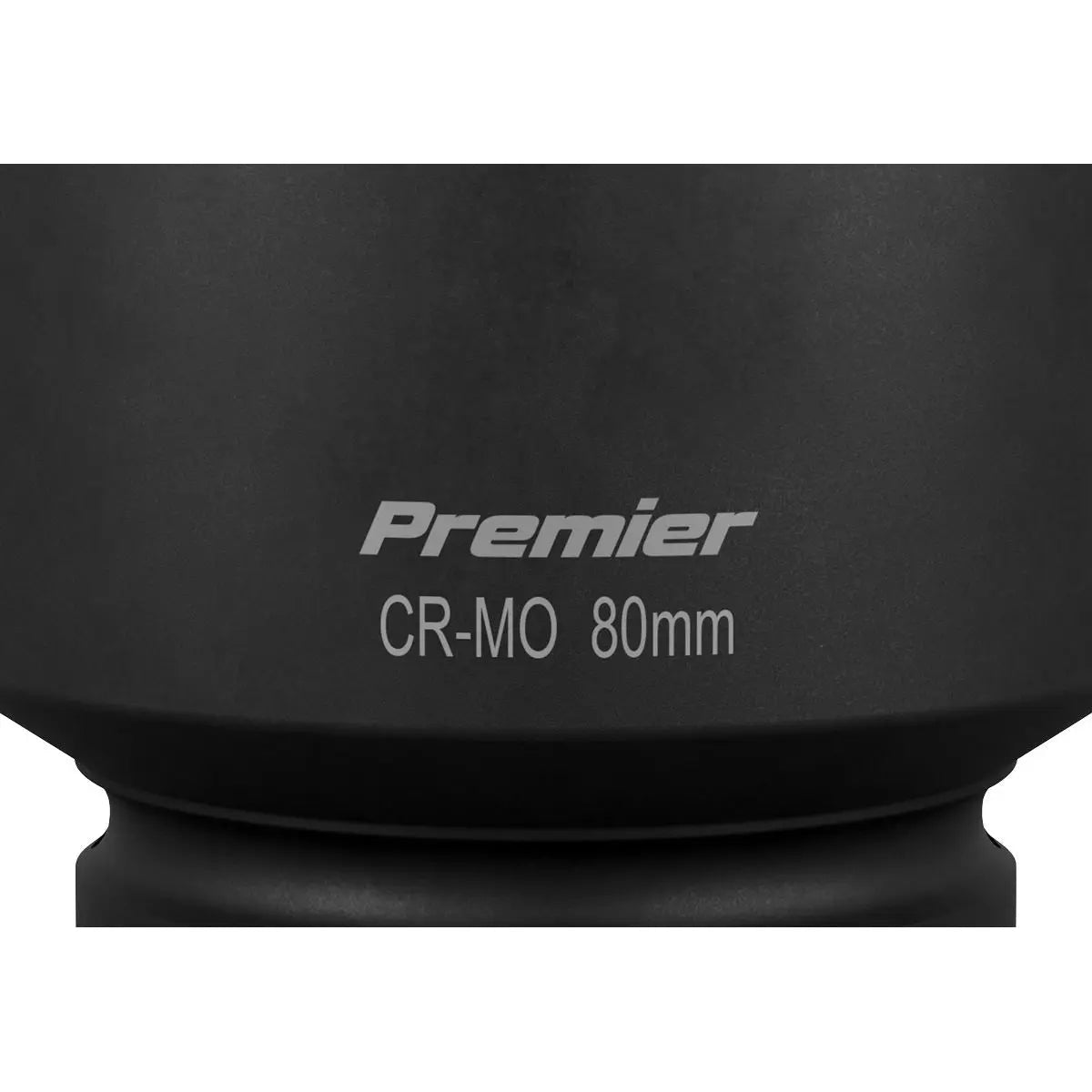 Sealey Premier Impact Socket 80mm 1"Sq Drive 