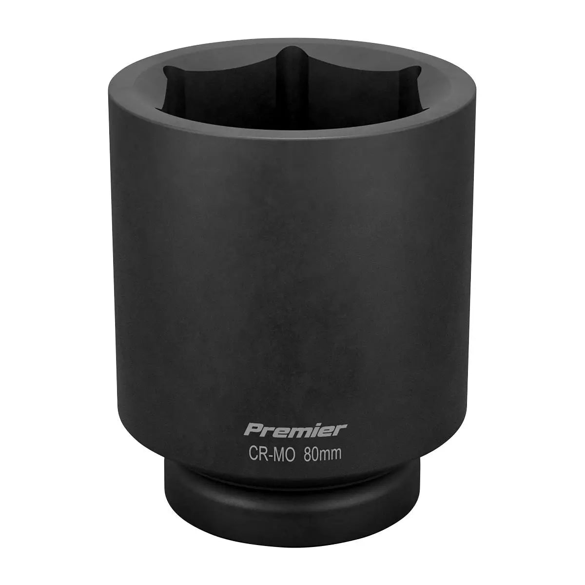 Sealey Premier Impact Socket 80mm Deep 1"Sq Drive 