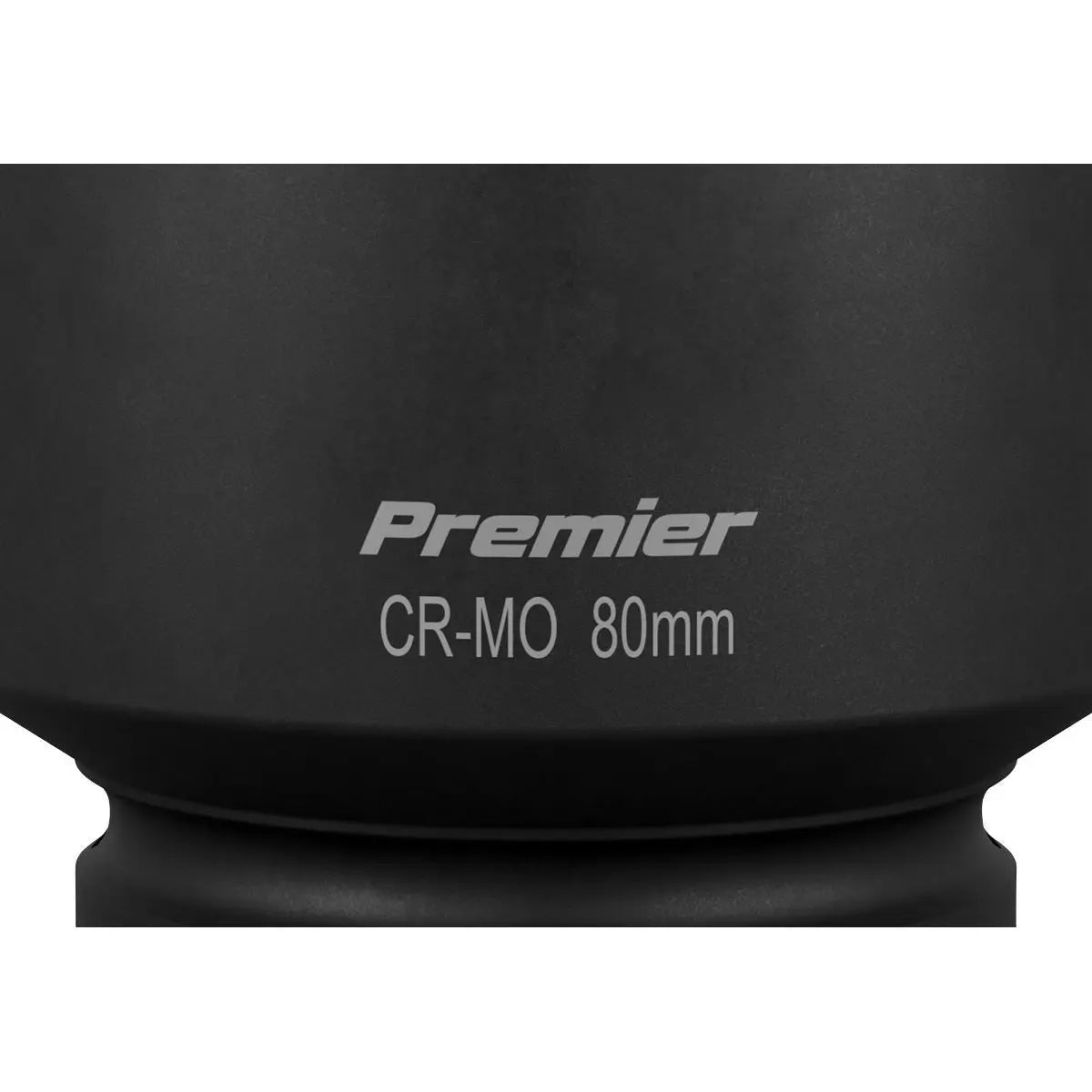 Sealey Premier Impact Socket 80mm Deep 1"Sq Drive 