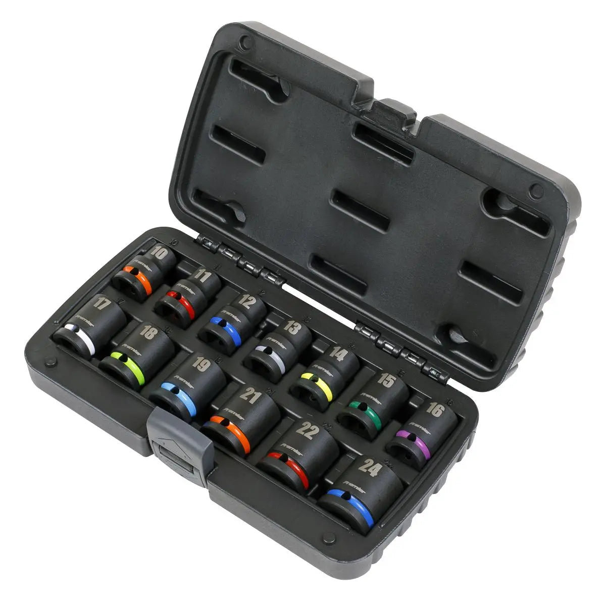 Sealey Premier Impact Socket Set 13pc 1/2"Sq Drive Metric 